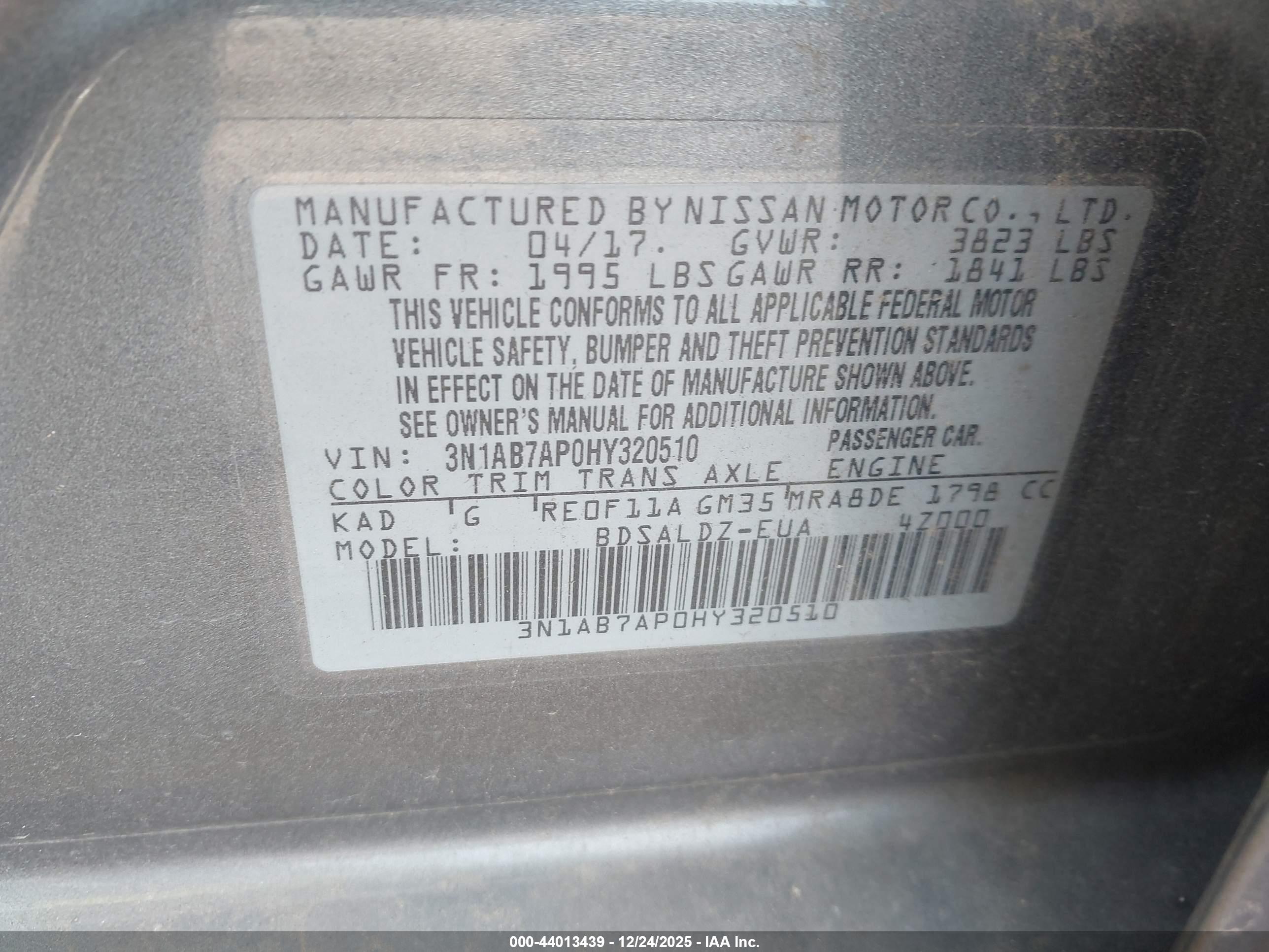 NISSAN SENTRA image 9
