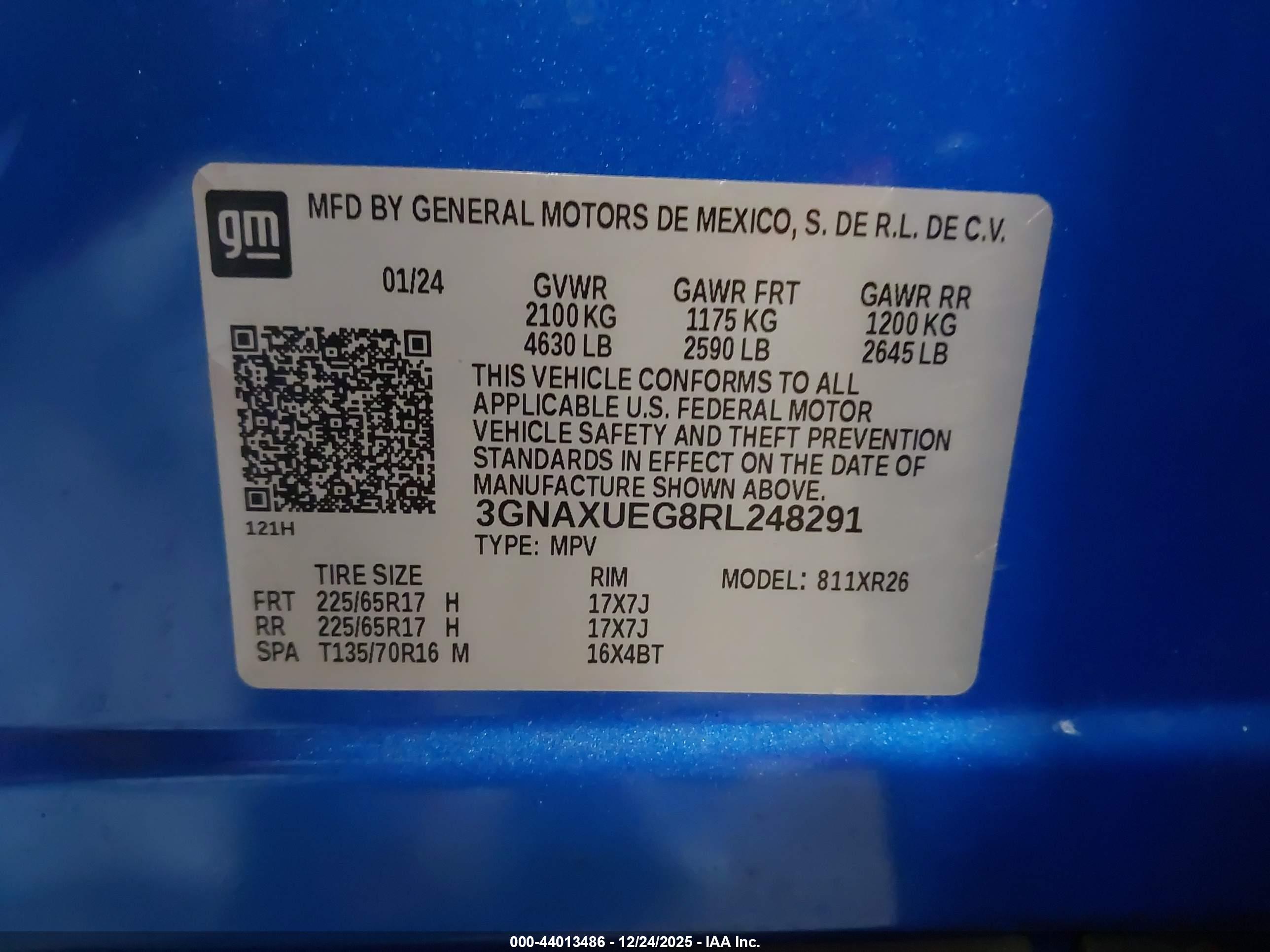 CHEVROLET EQUINOX image 9
