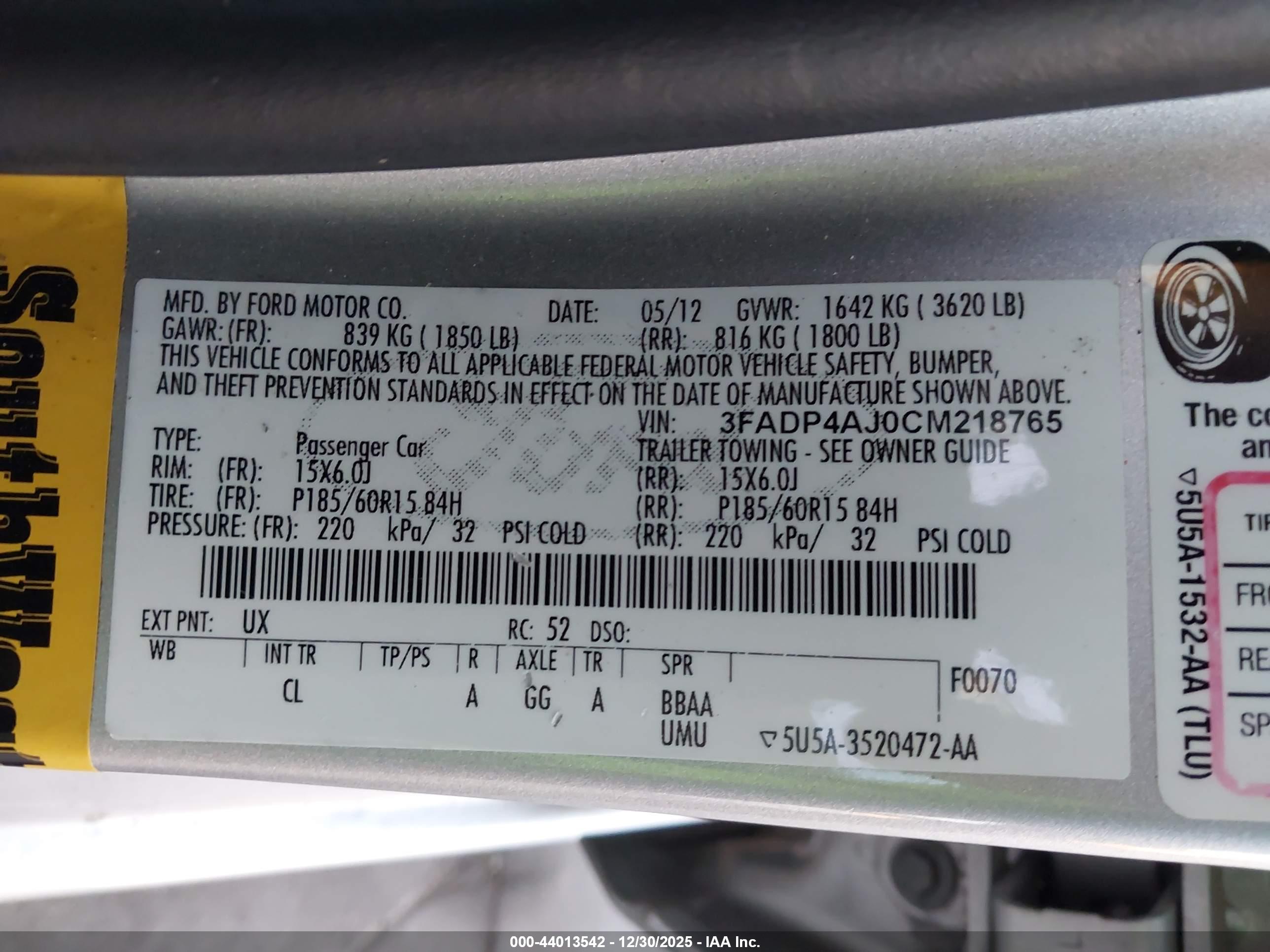 FORD FIESTA image 9
