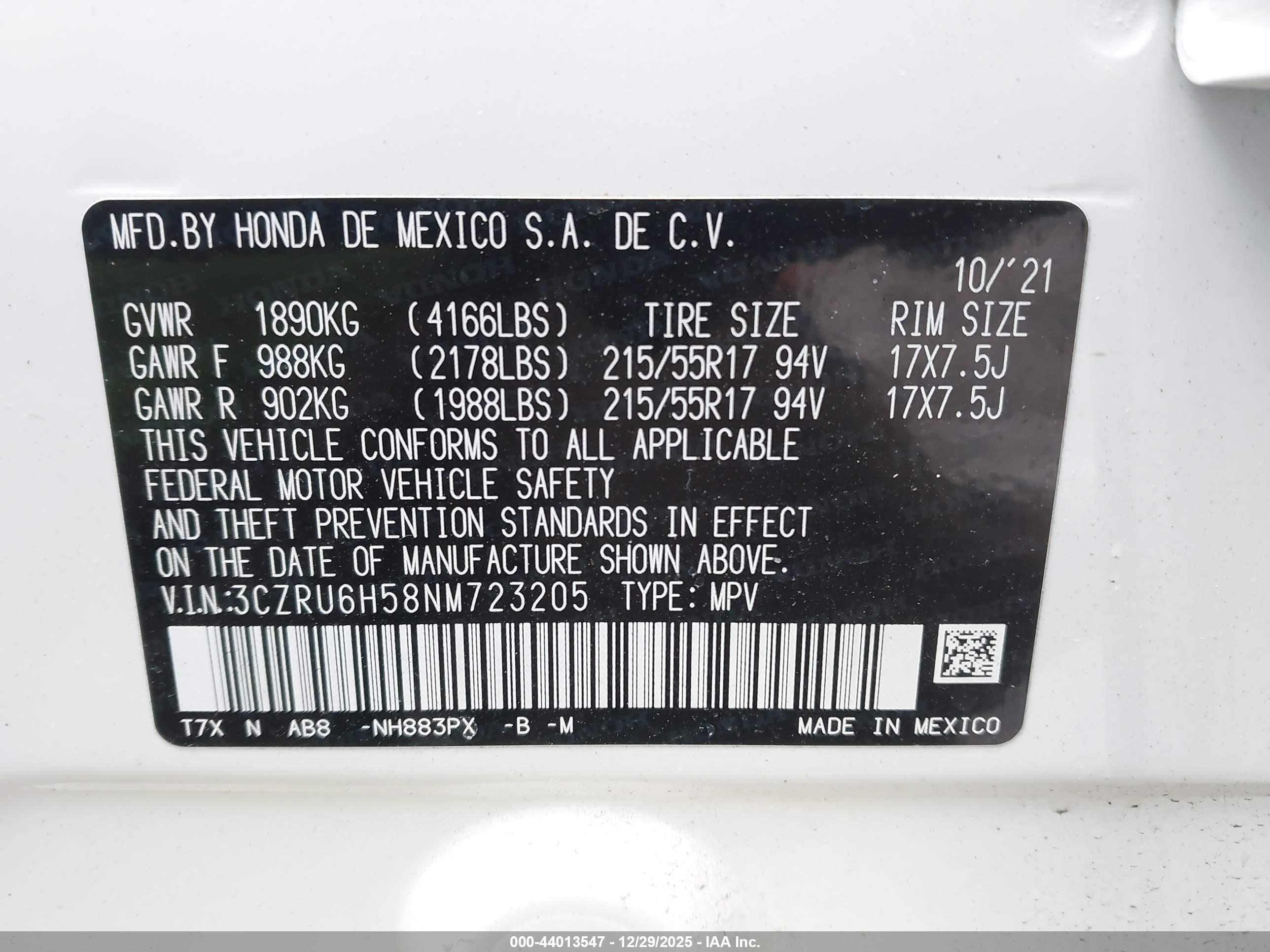 HONDA HR-V image 9