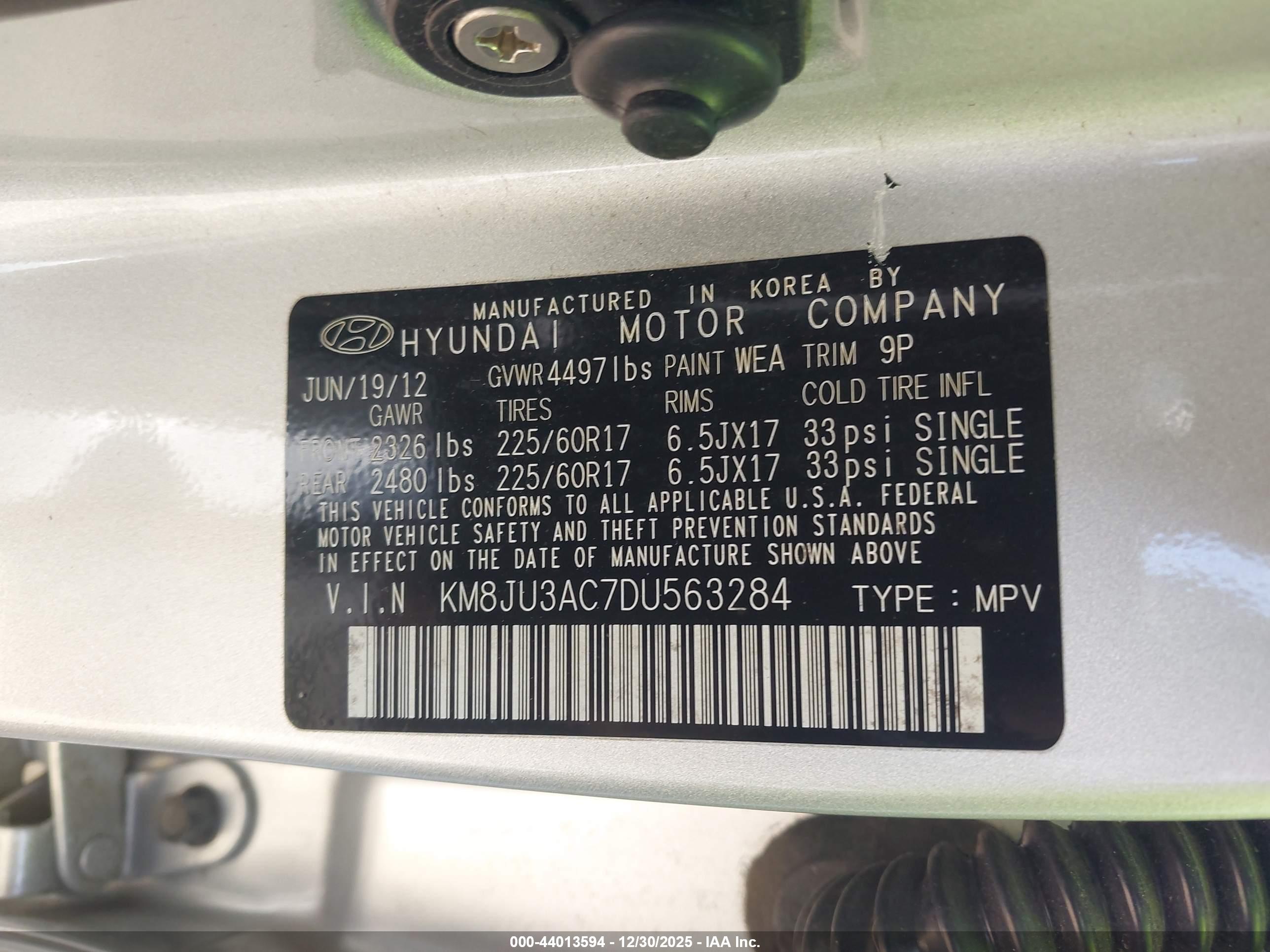 HYUNDAI TUCSON image 9