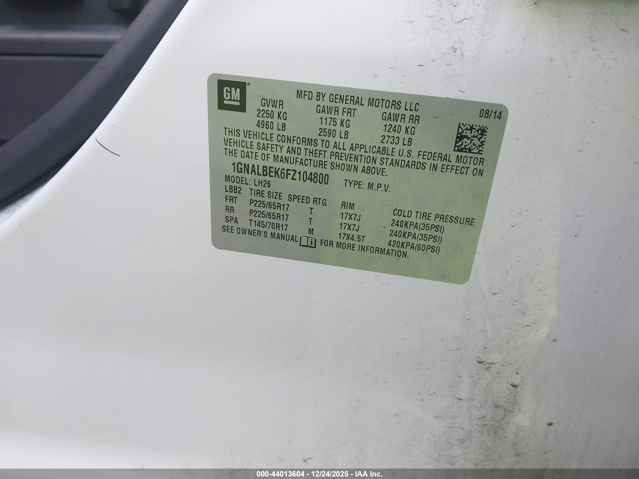 CHEVROLET EQUINOX image 9