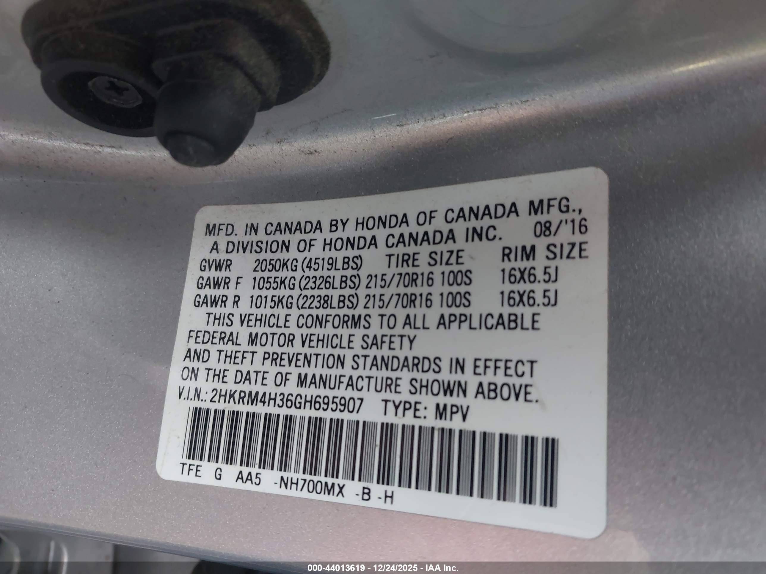 HONDA CR-V image 9