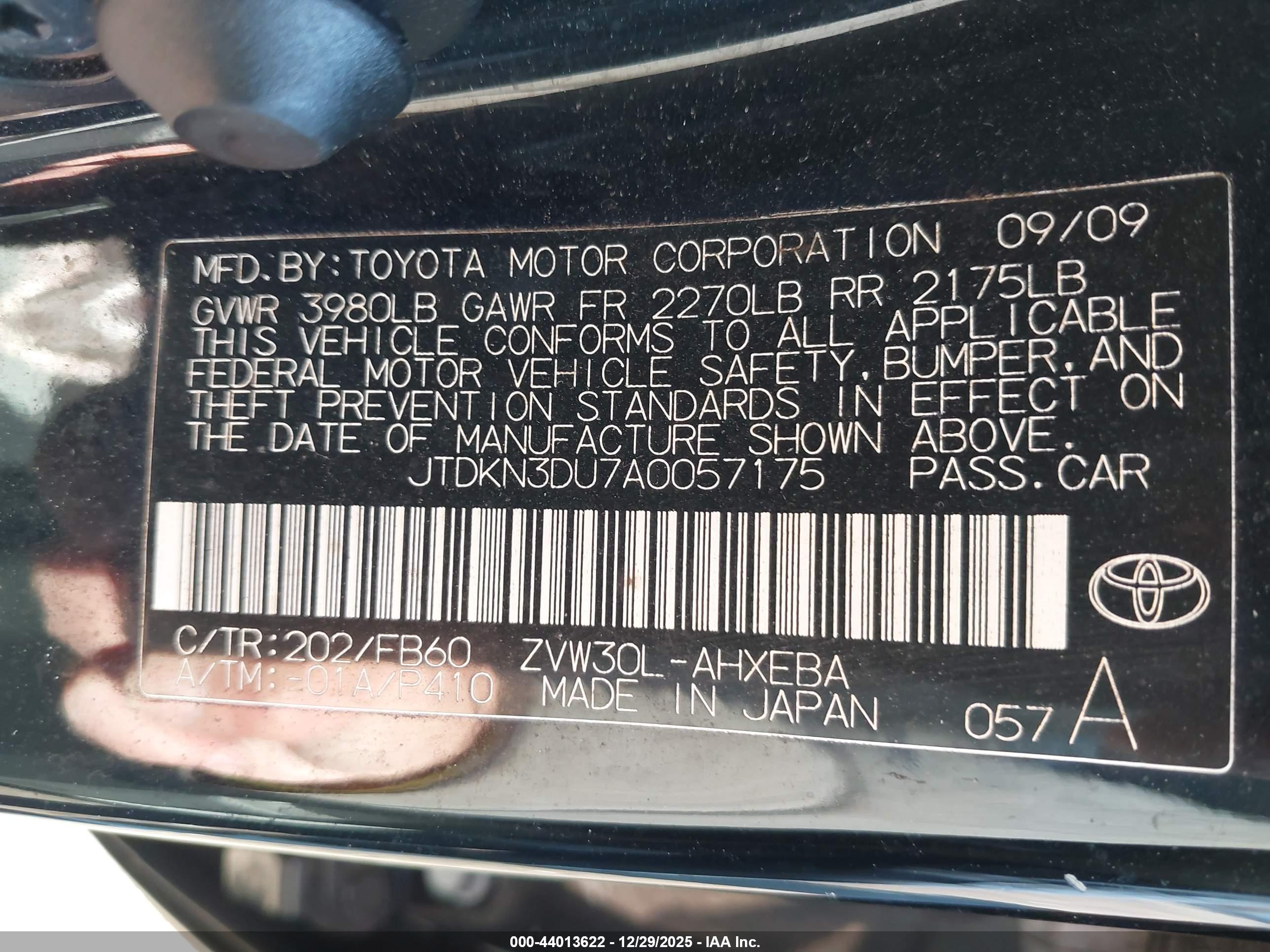 TOYOTA PRIUS image 9