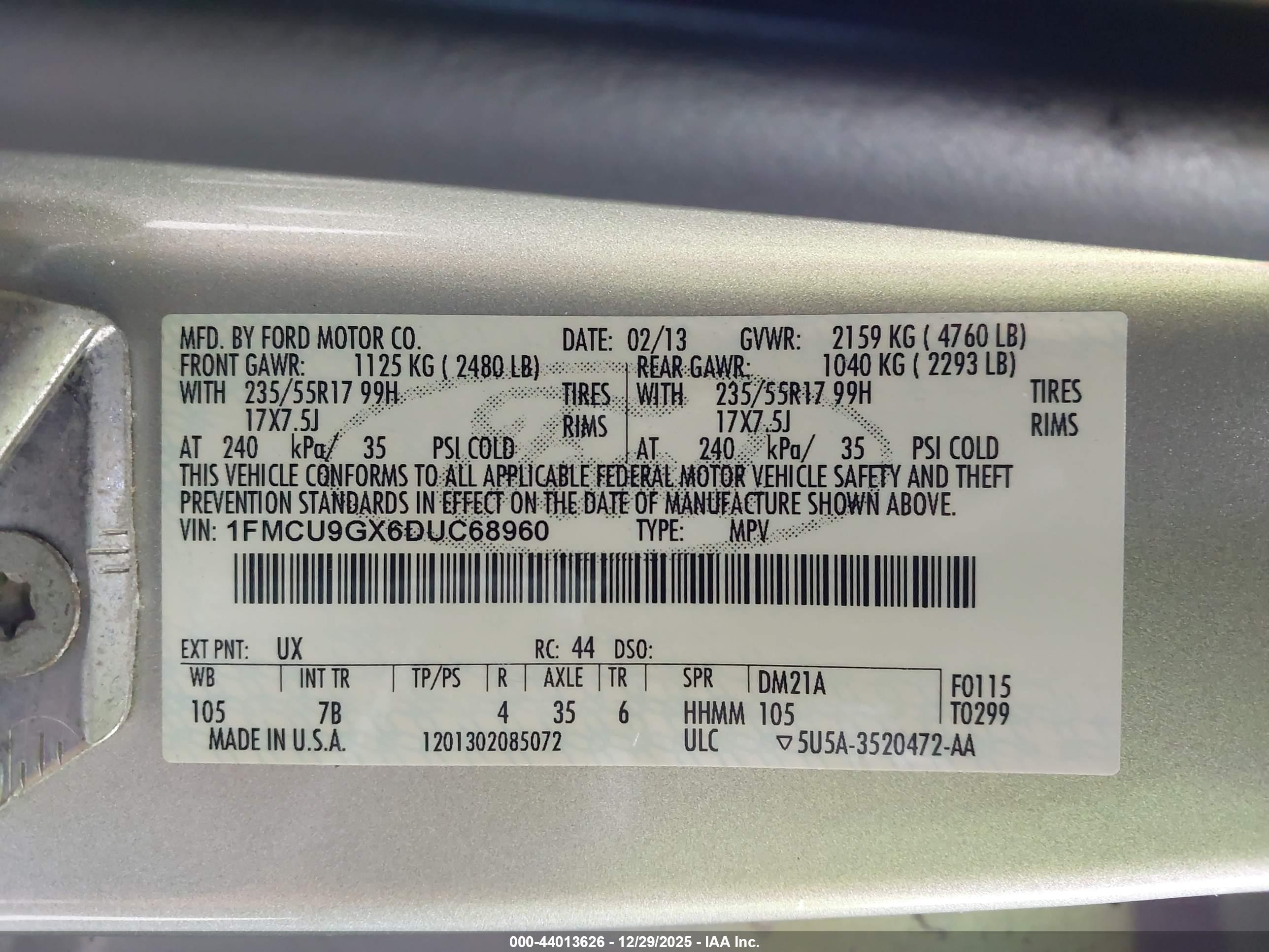 FORD ESCAPE image 9