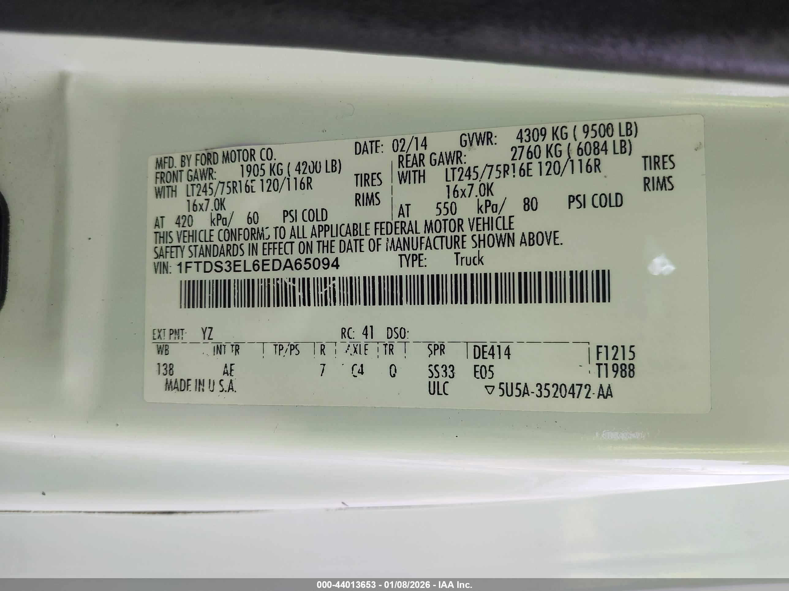 FORD E-350 image 9