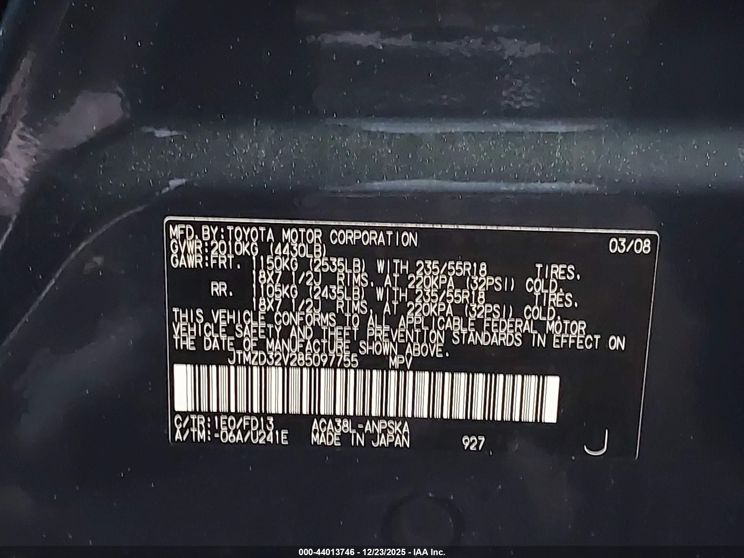 TOYOTA RAV4 image 9