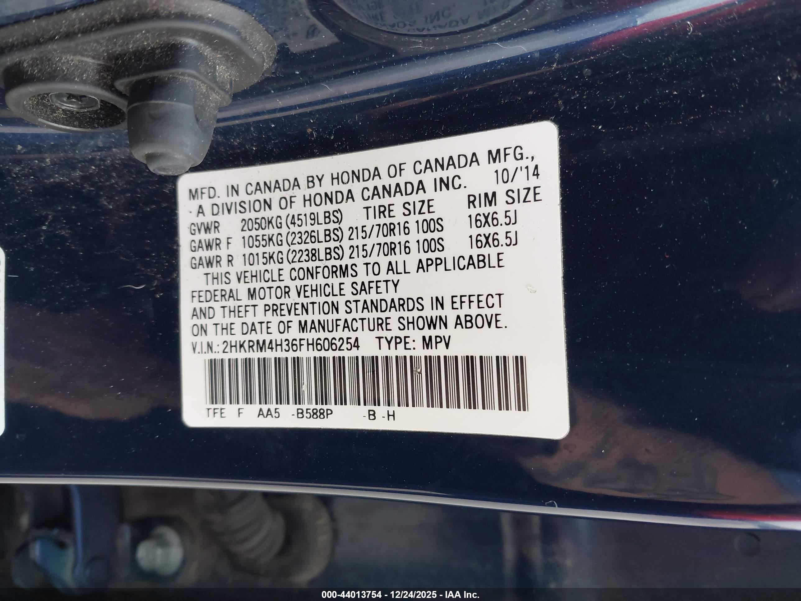 HONDA CR-V image 9