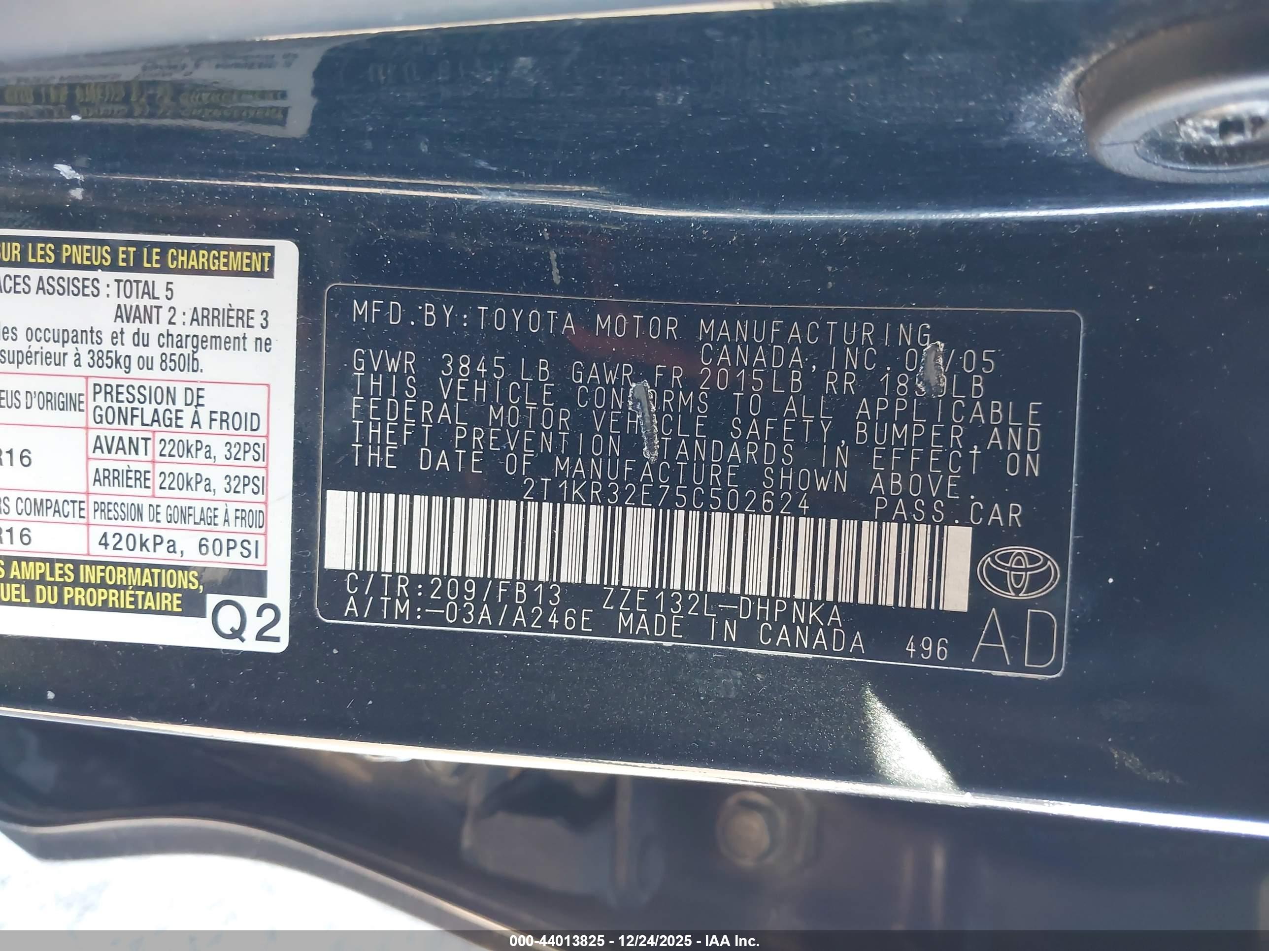 TOYOTA MATRIX image 9