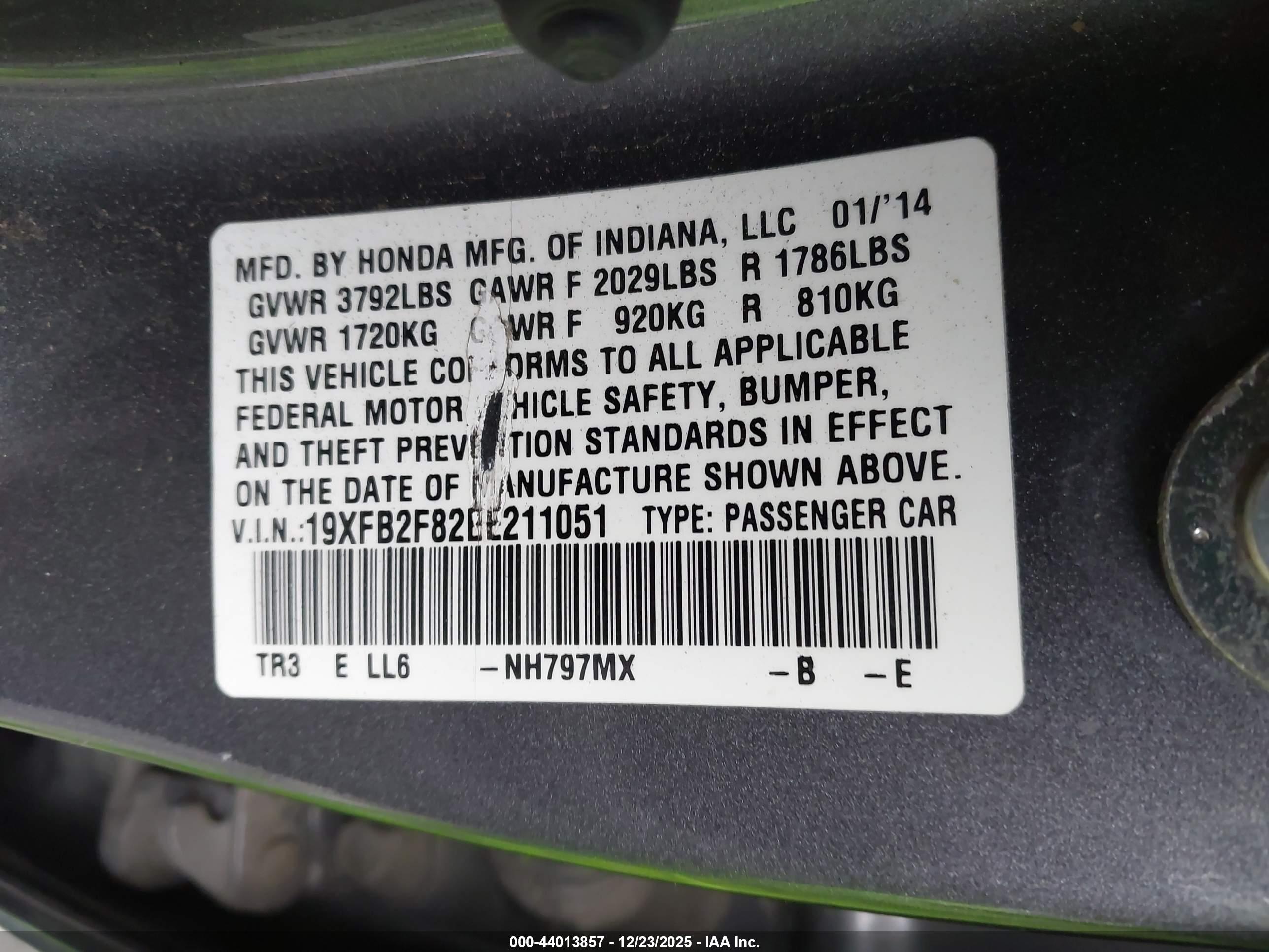 HONDA CIVIC image 9