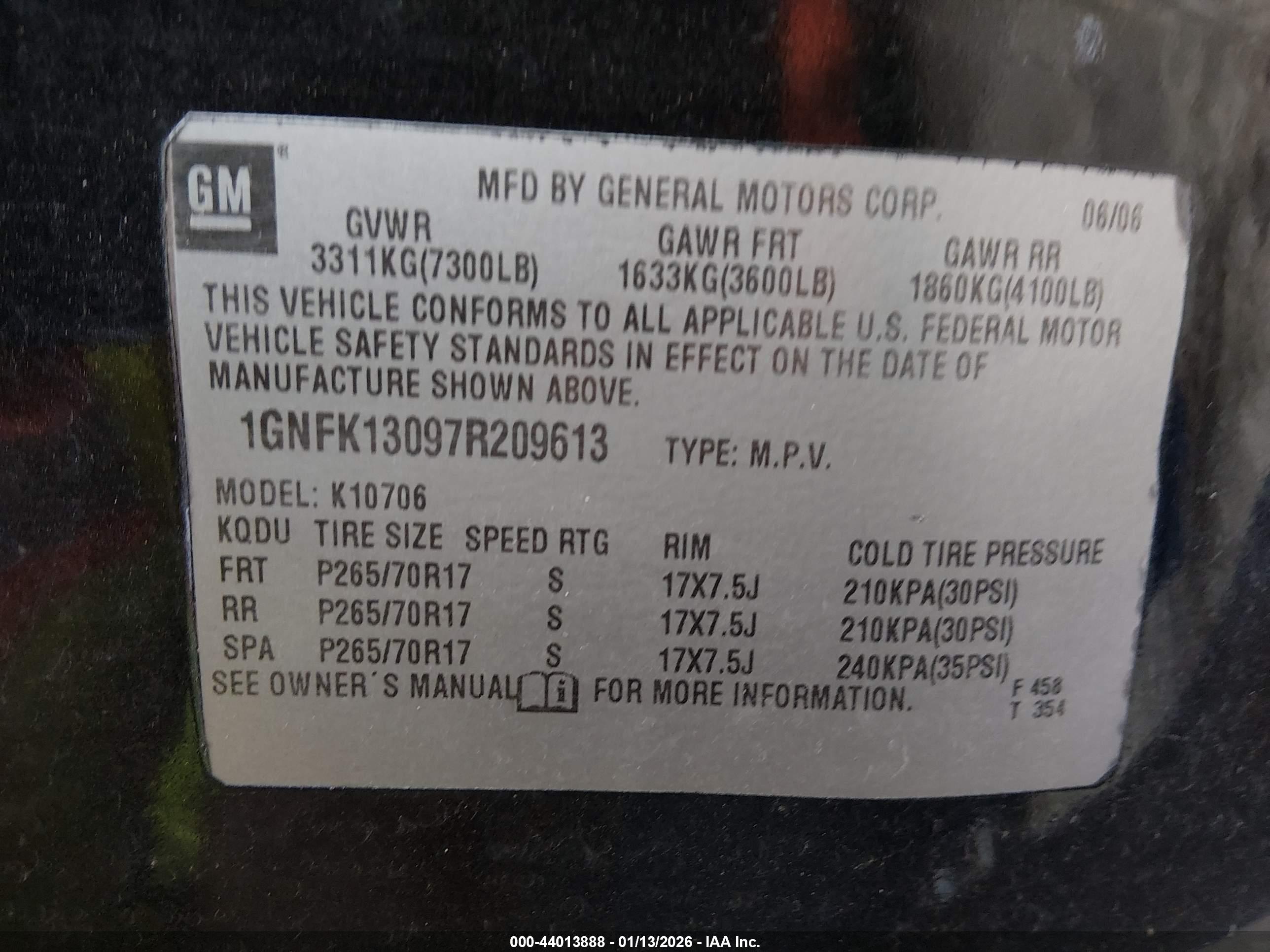 CHEVROLET TAHOE image 9