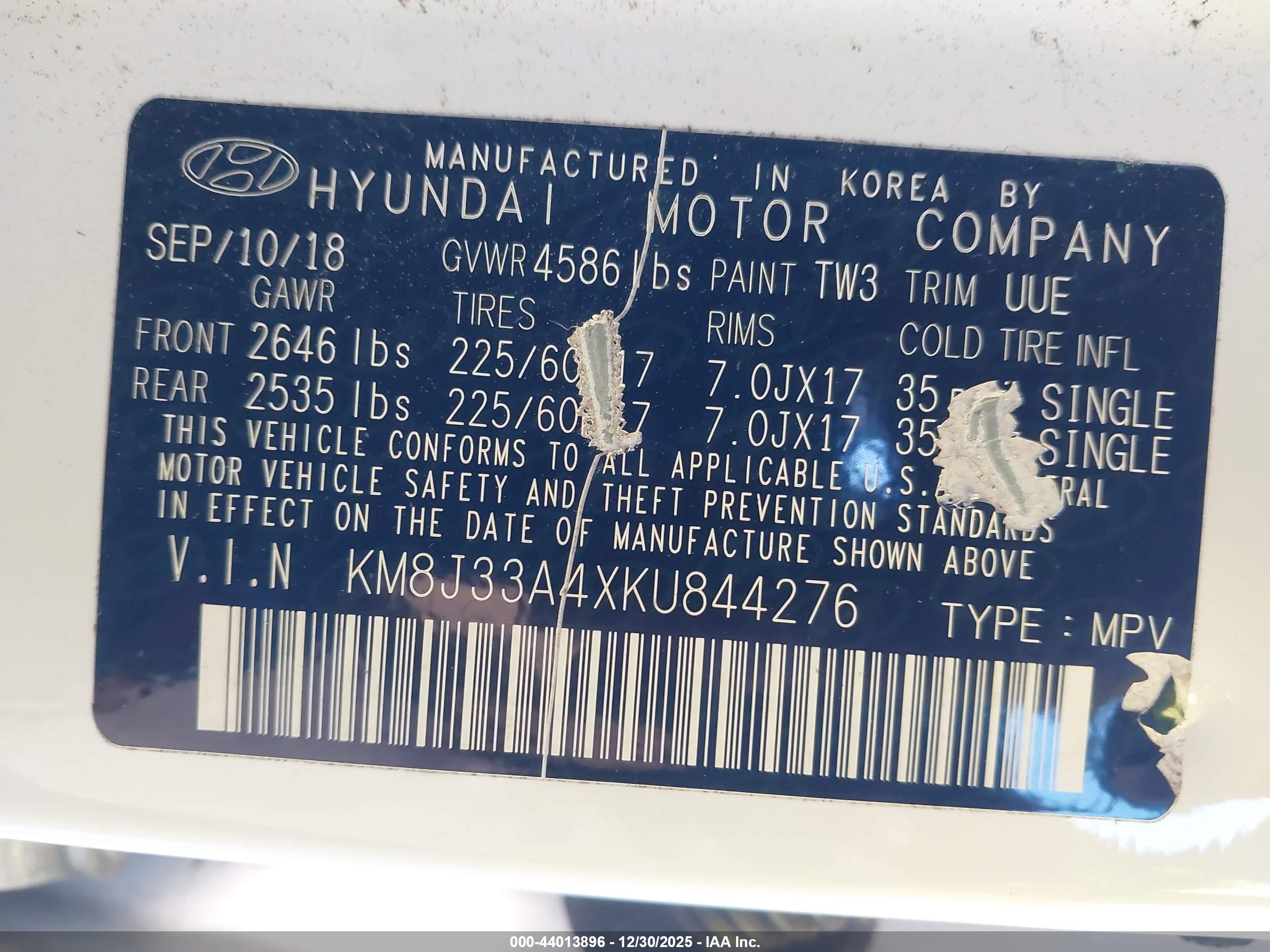 HYUNDAI TUCSON image 9