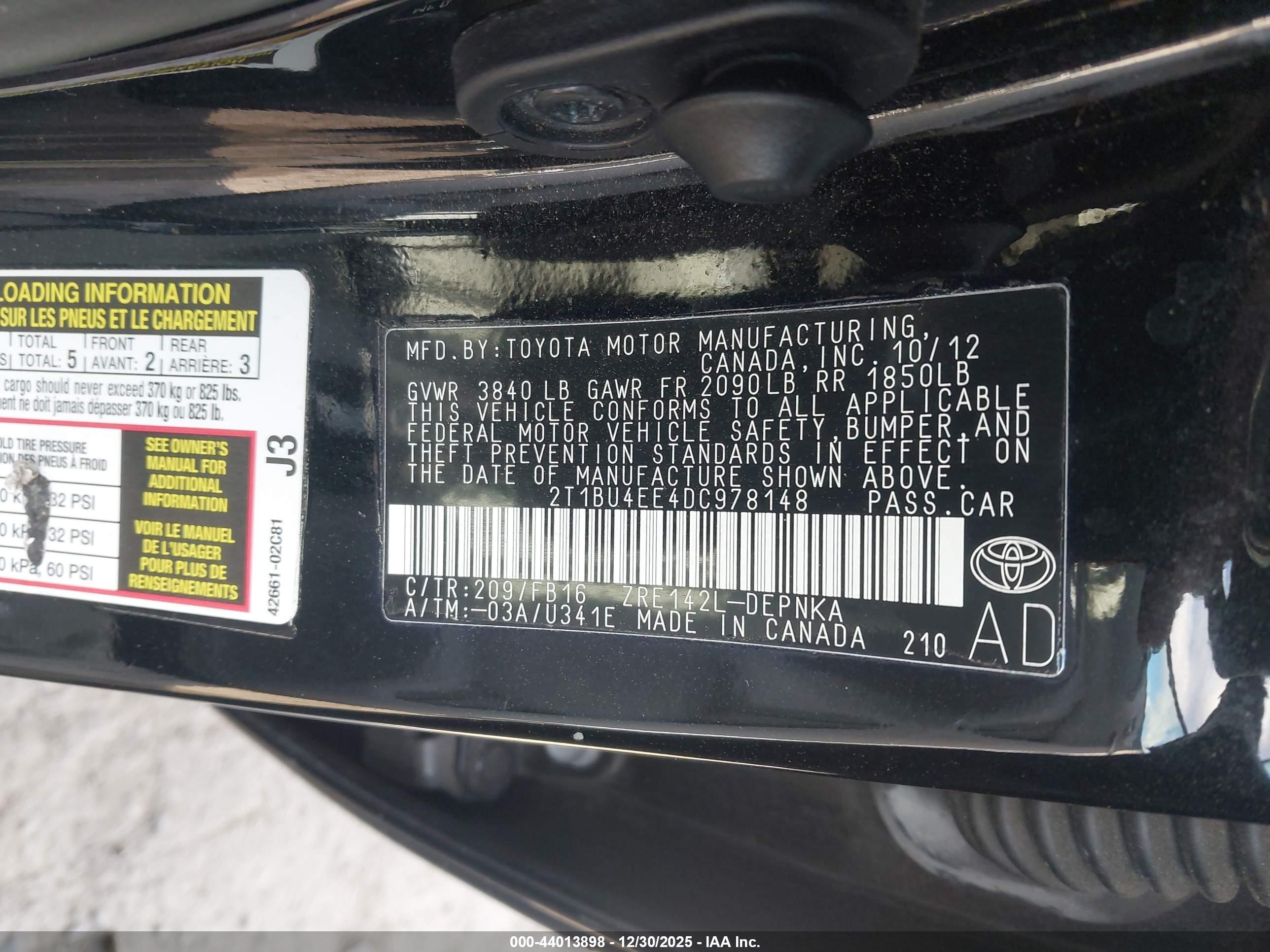 TOYOTA COROLLA image 9
