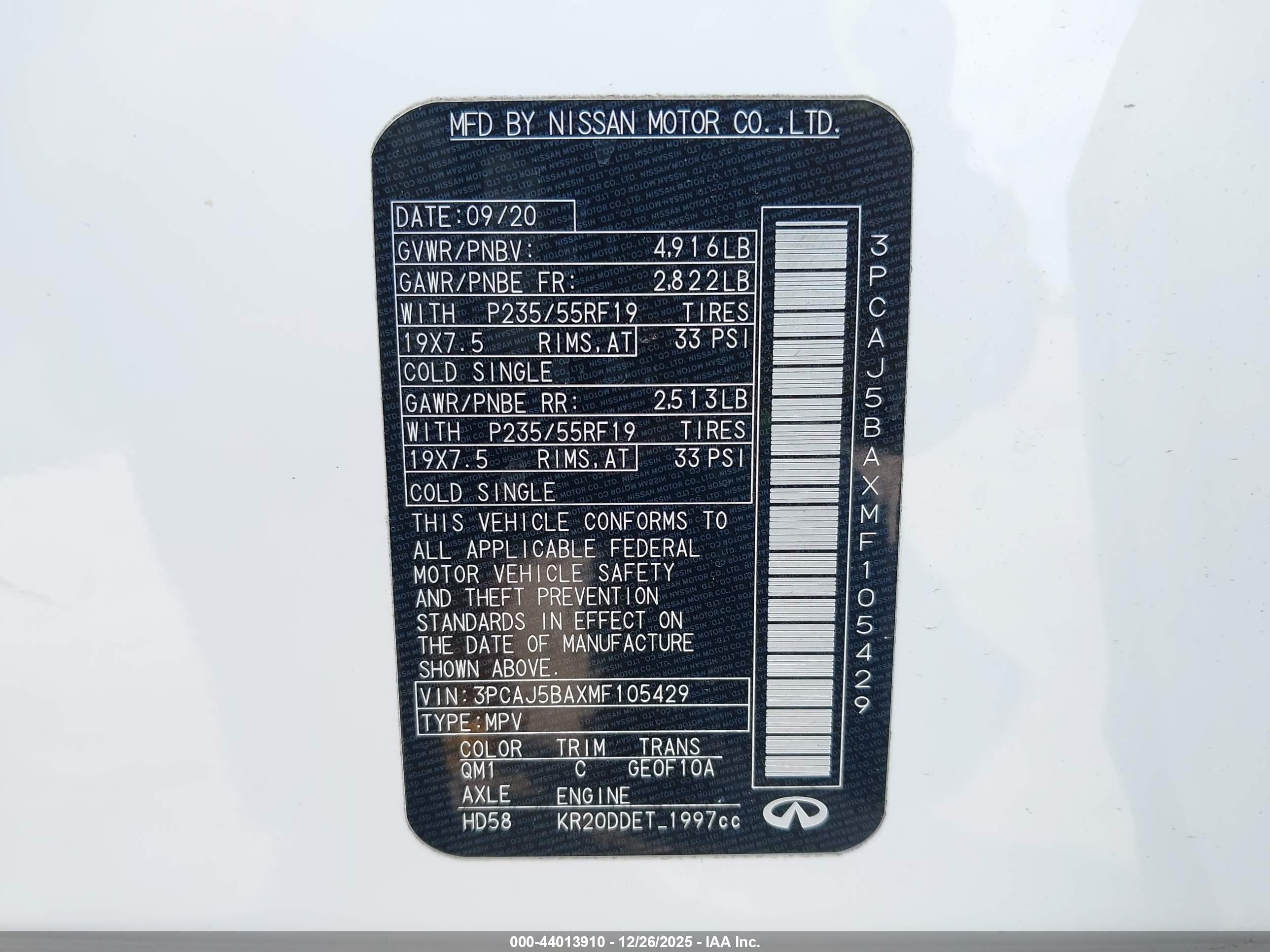 INFINITI QX50 image 9