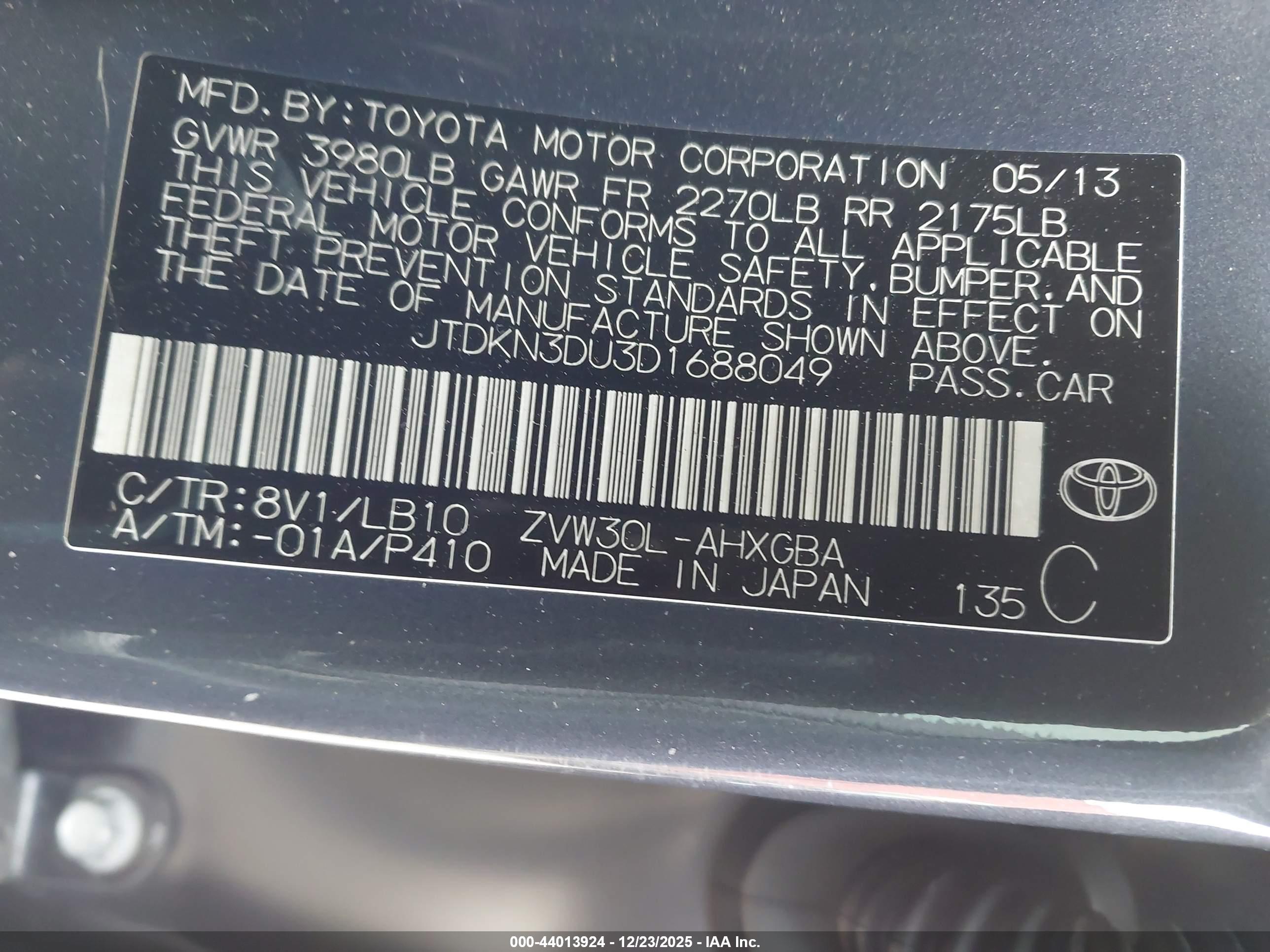 TOYOTA PRIUS image 9