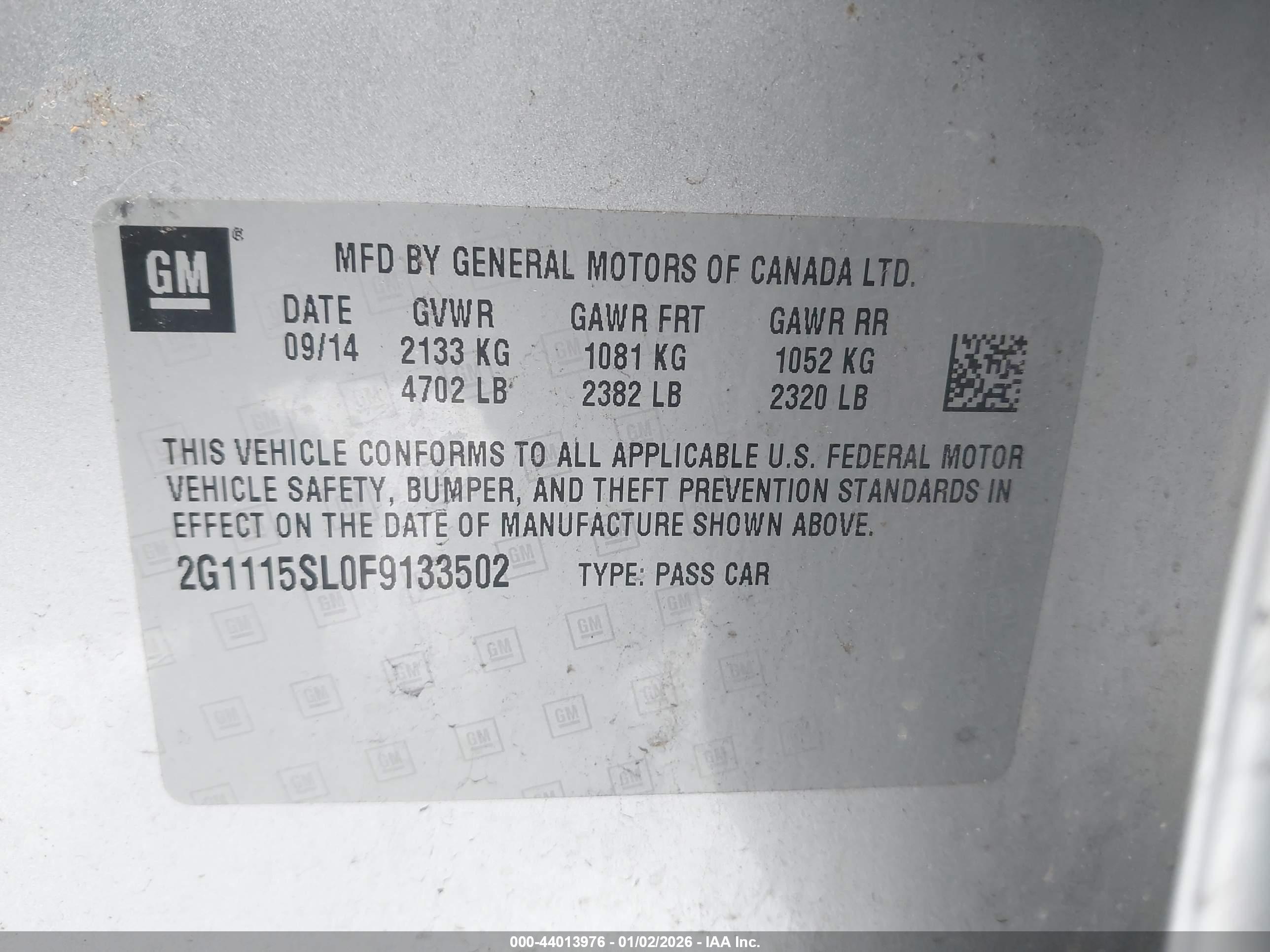 CHEVROLET IMPALA image 9