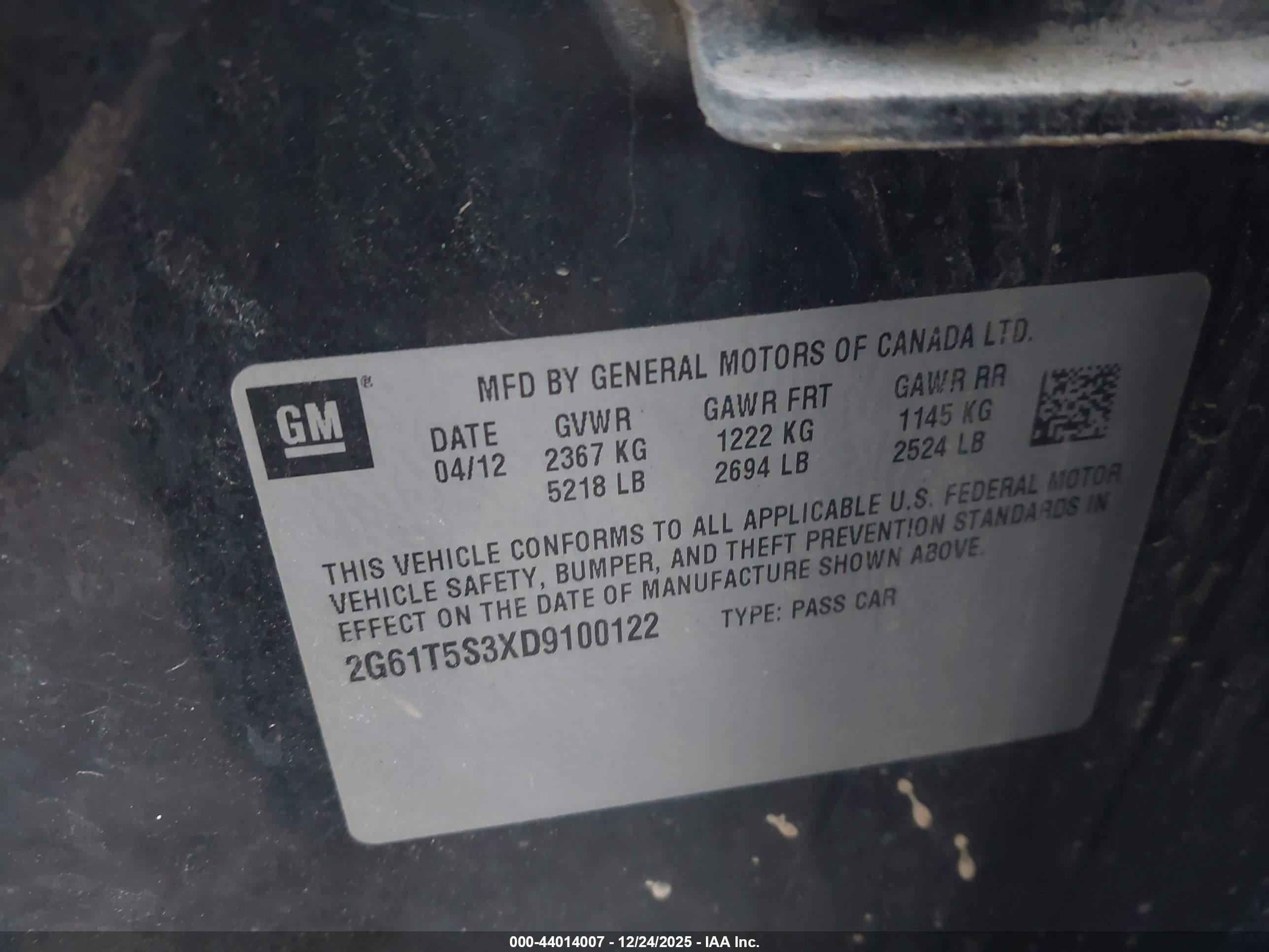 CADILLAC XTS image 9