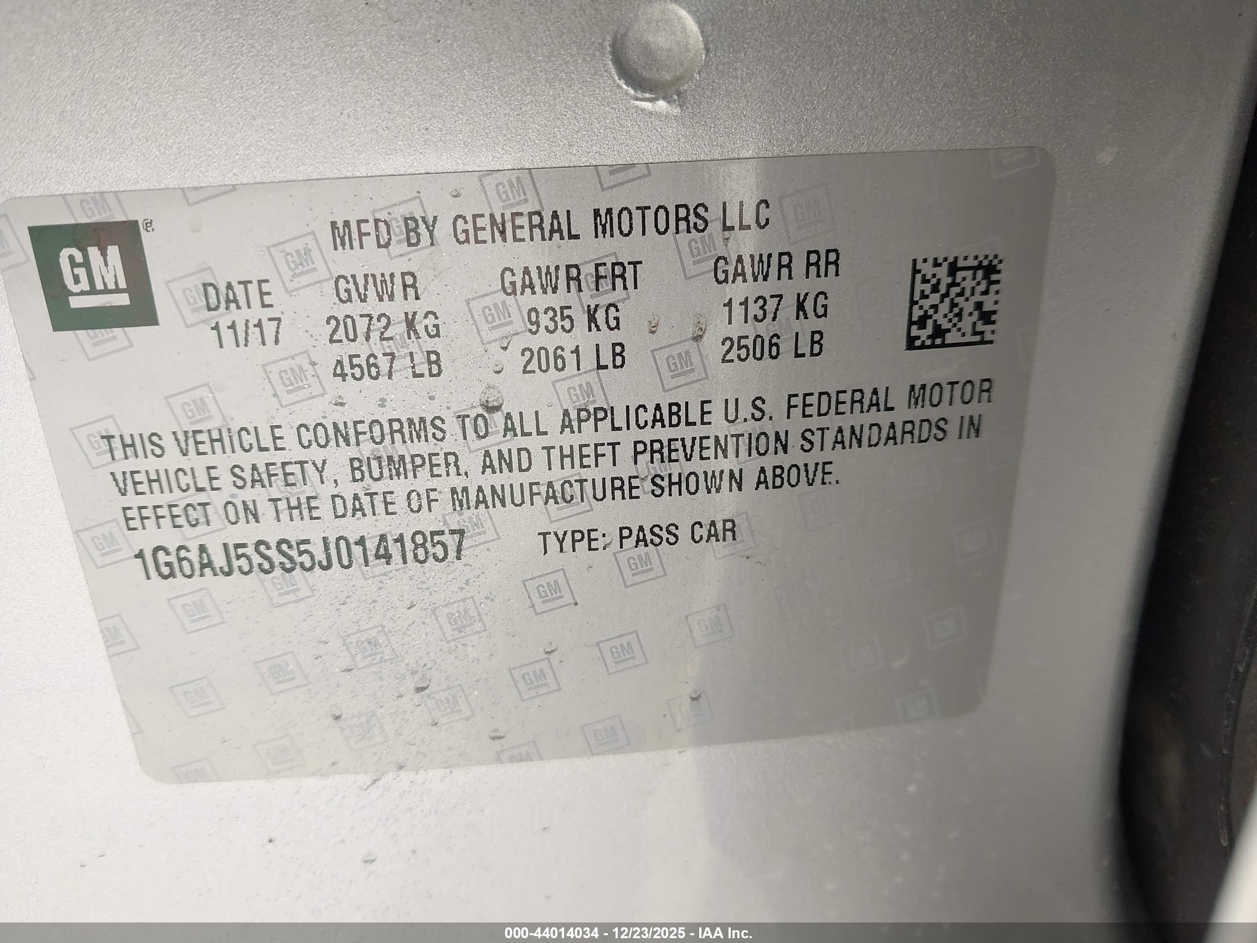 CADILLAC ATS image 9