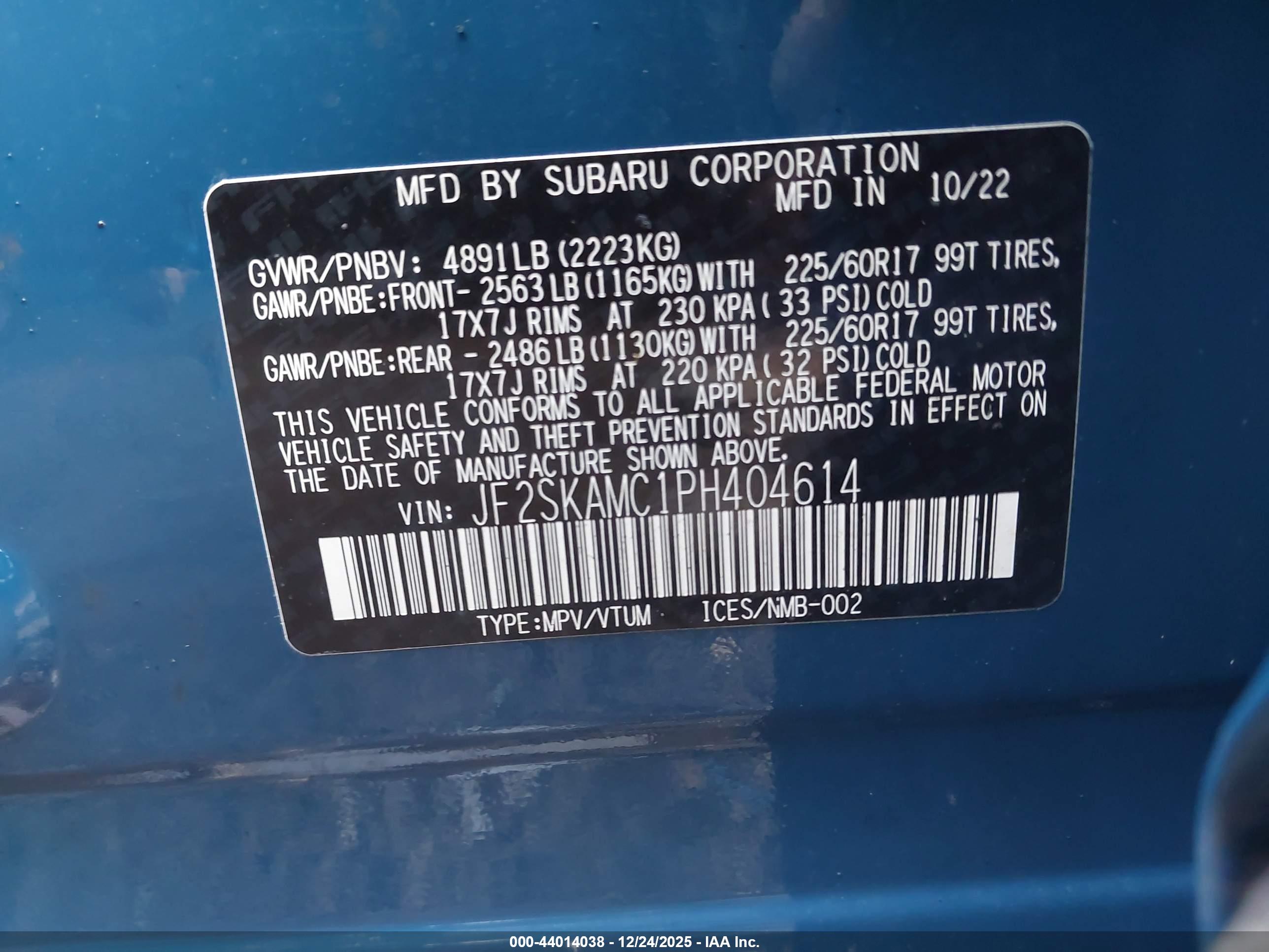 SUBARU FORESTER image 9