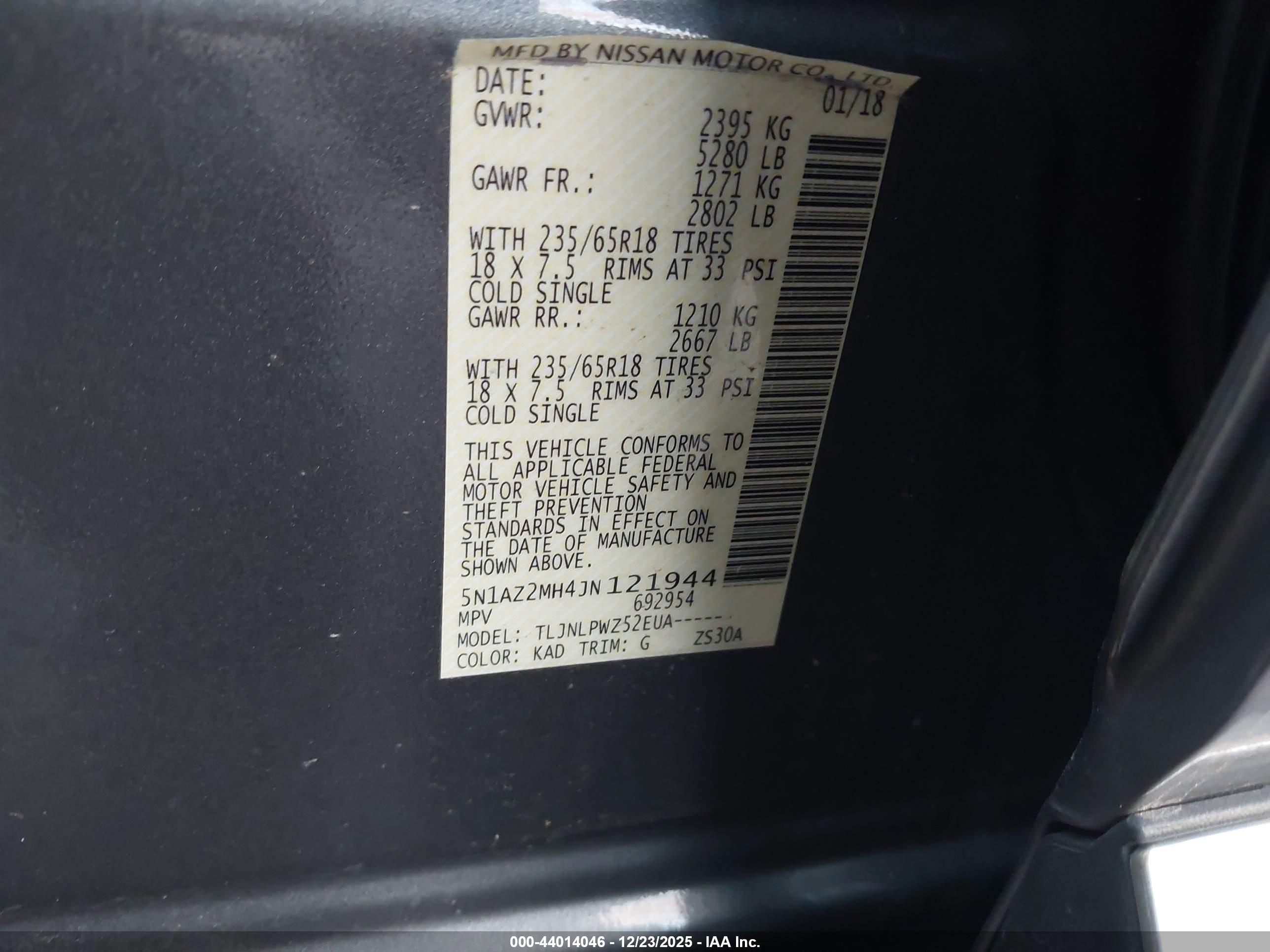 NISSAN MURANO image 9