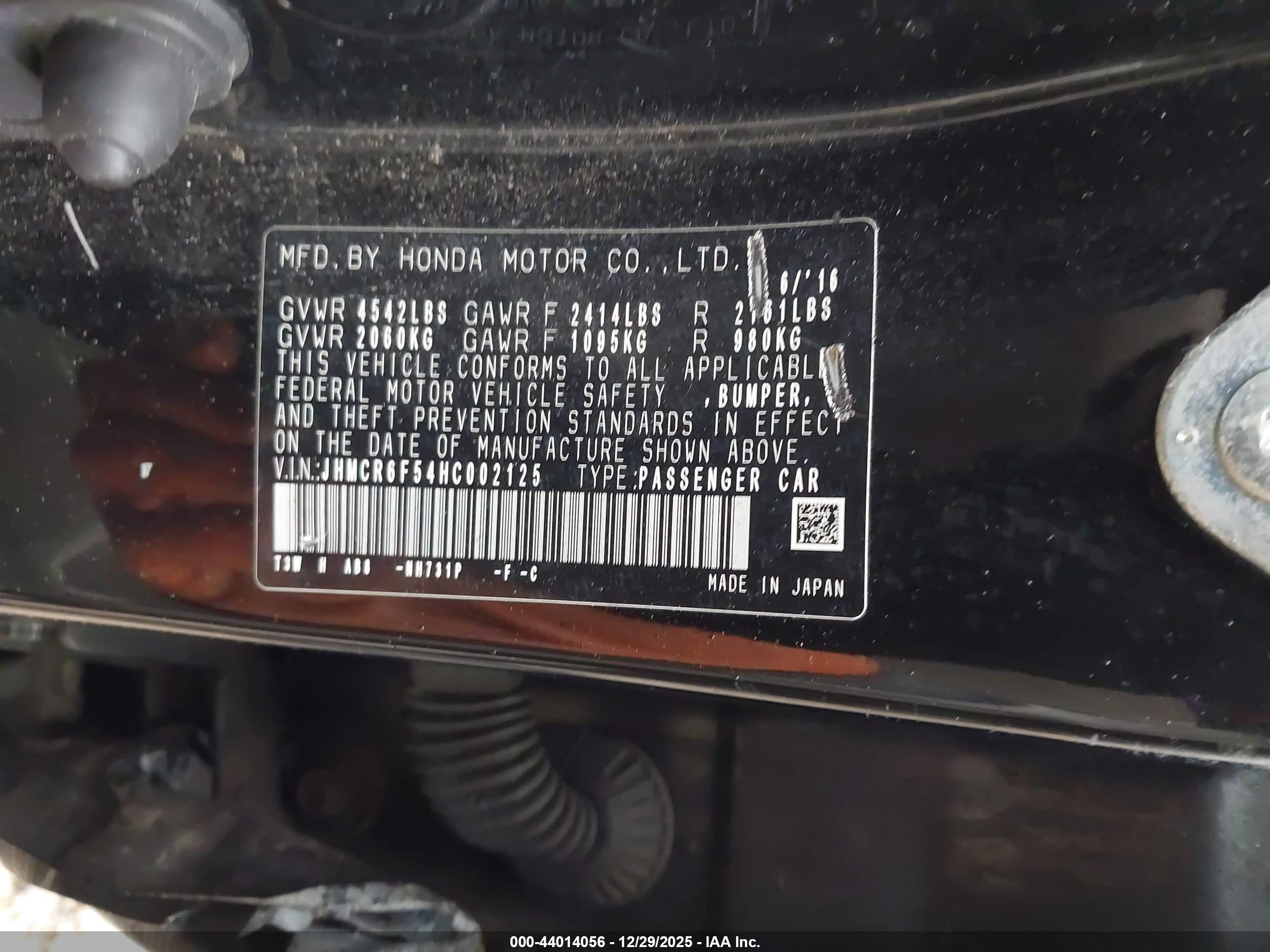 HONDA ACCORD image 9