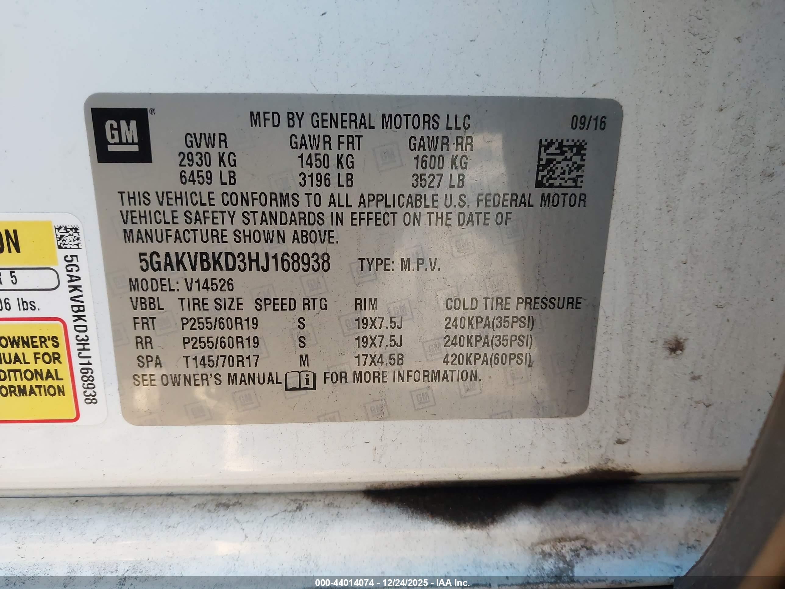 BUICK ENCLAVE image 9