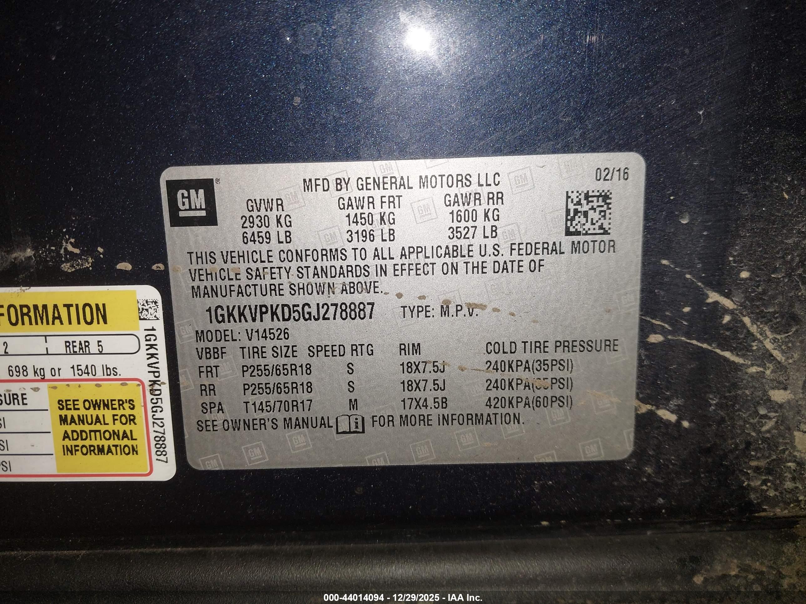 GMC ACADIA image 9