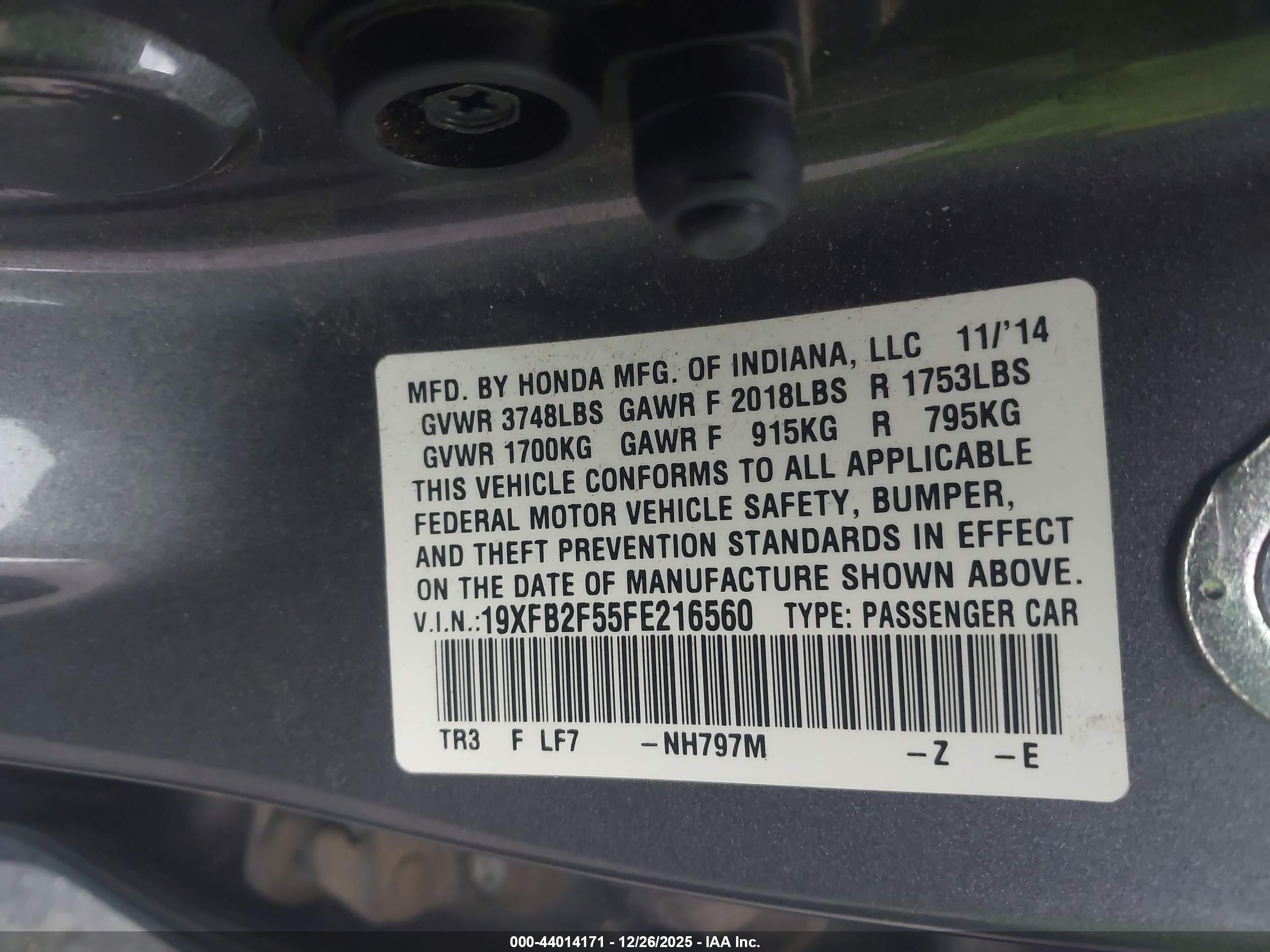 HONDA CIVIC image 9