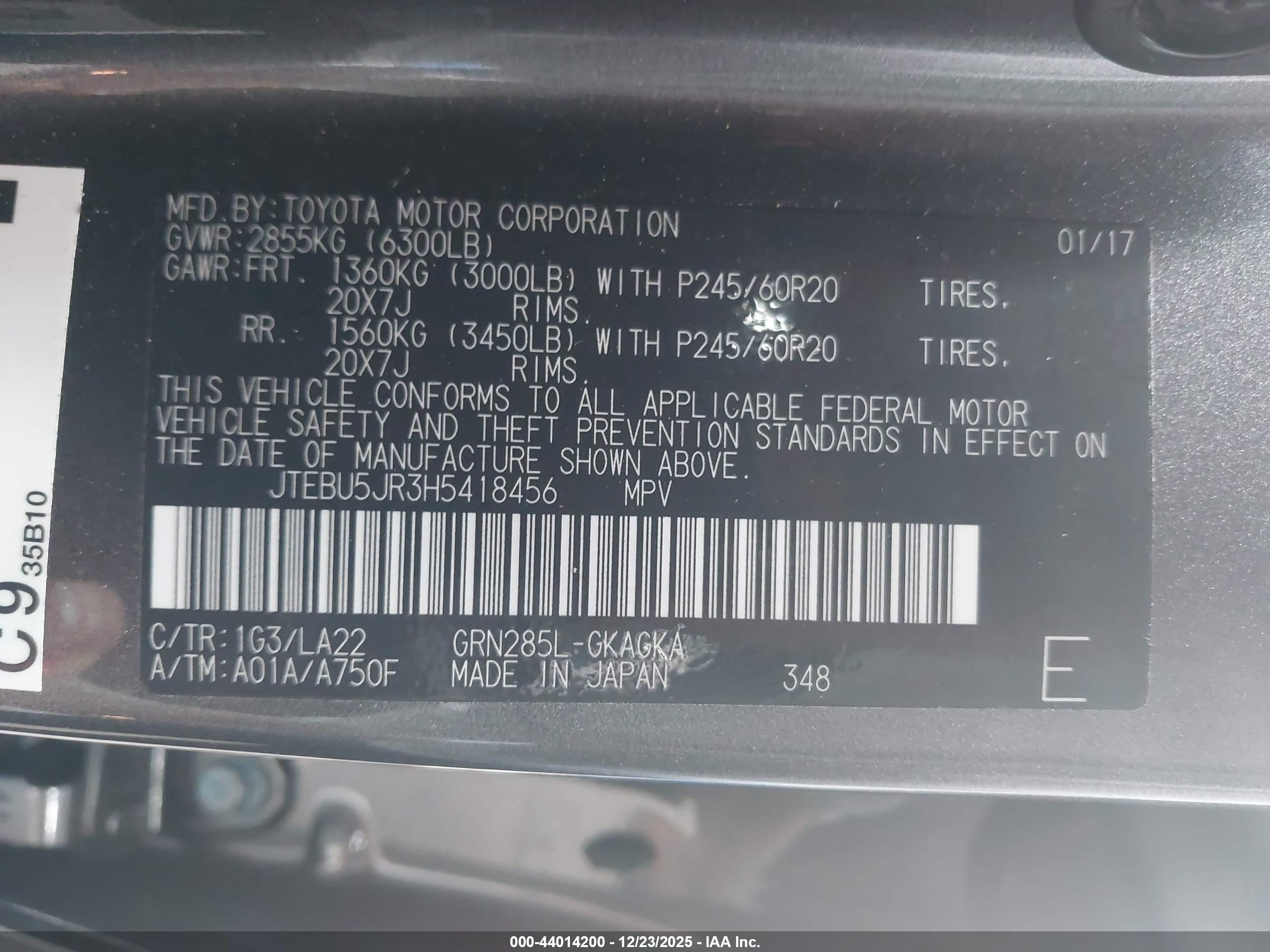 TOYOTA 4RUNNER image 9