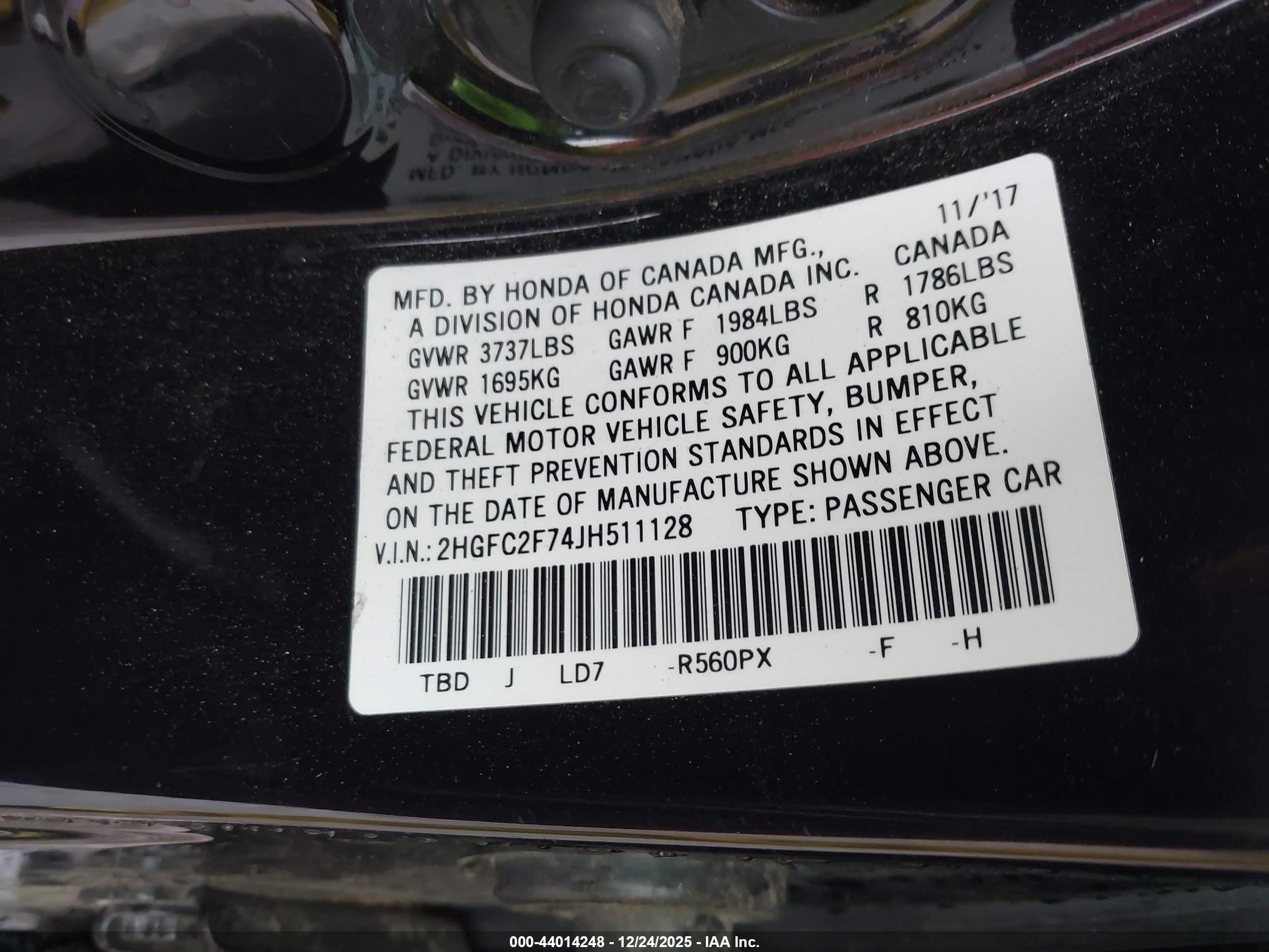 HONDA CIVIC image 9