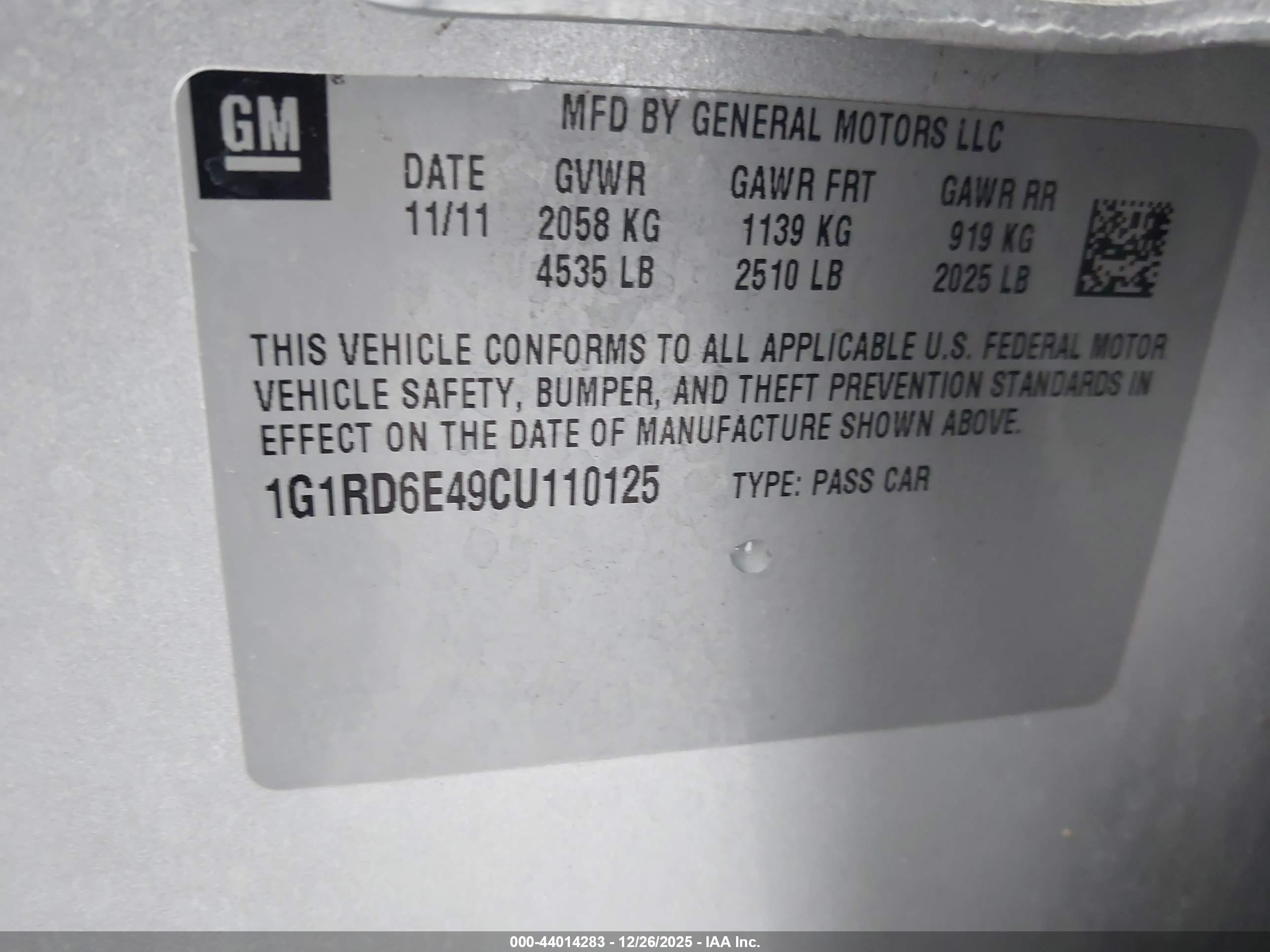 CHEVROLET VOLT image 9