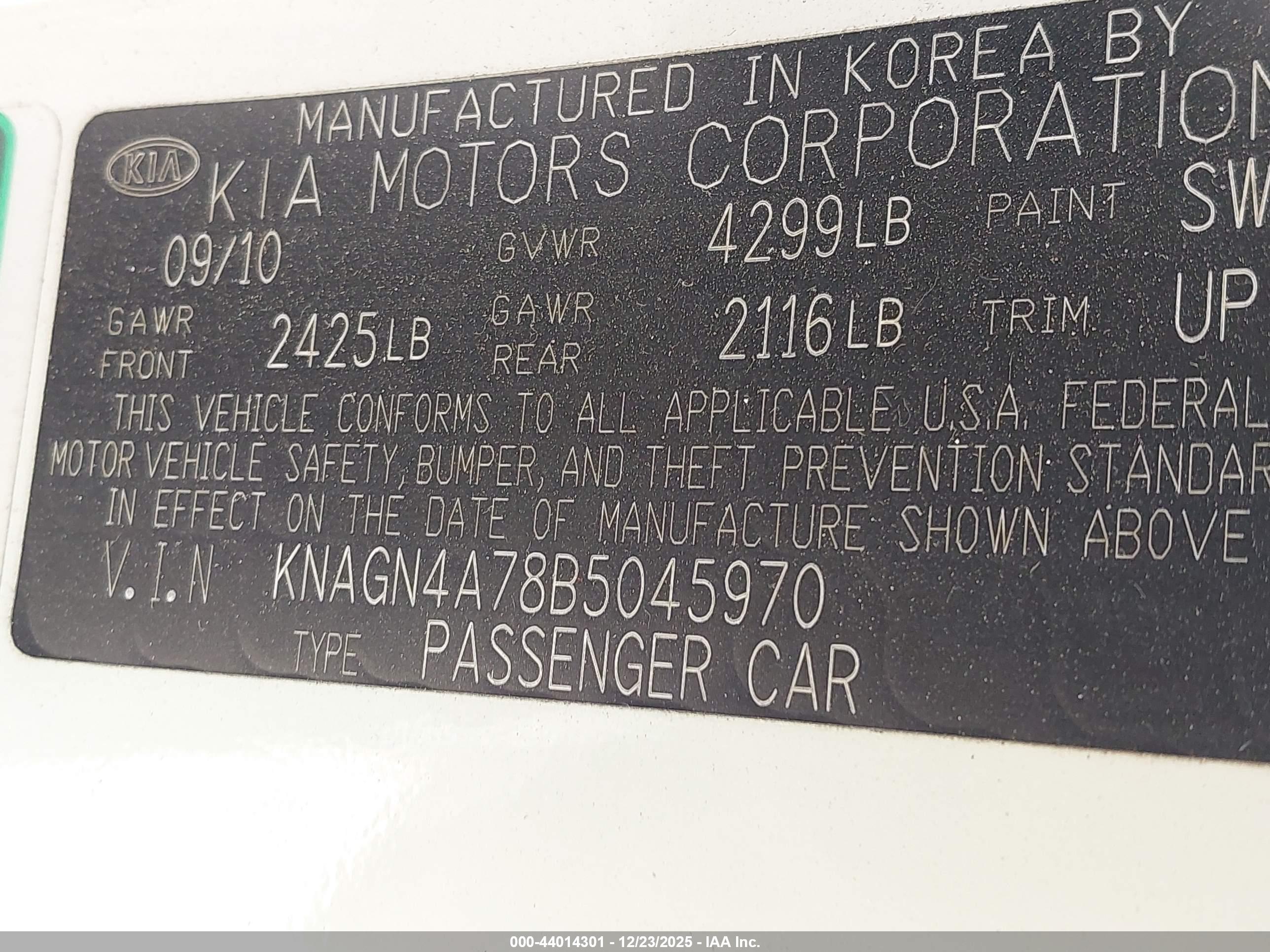 KIA OPTIMA image 9