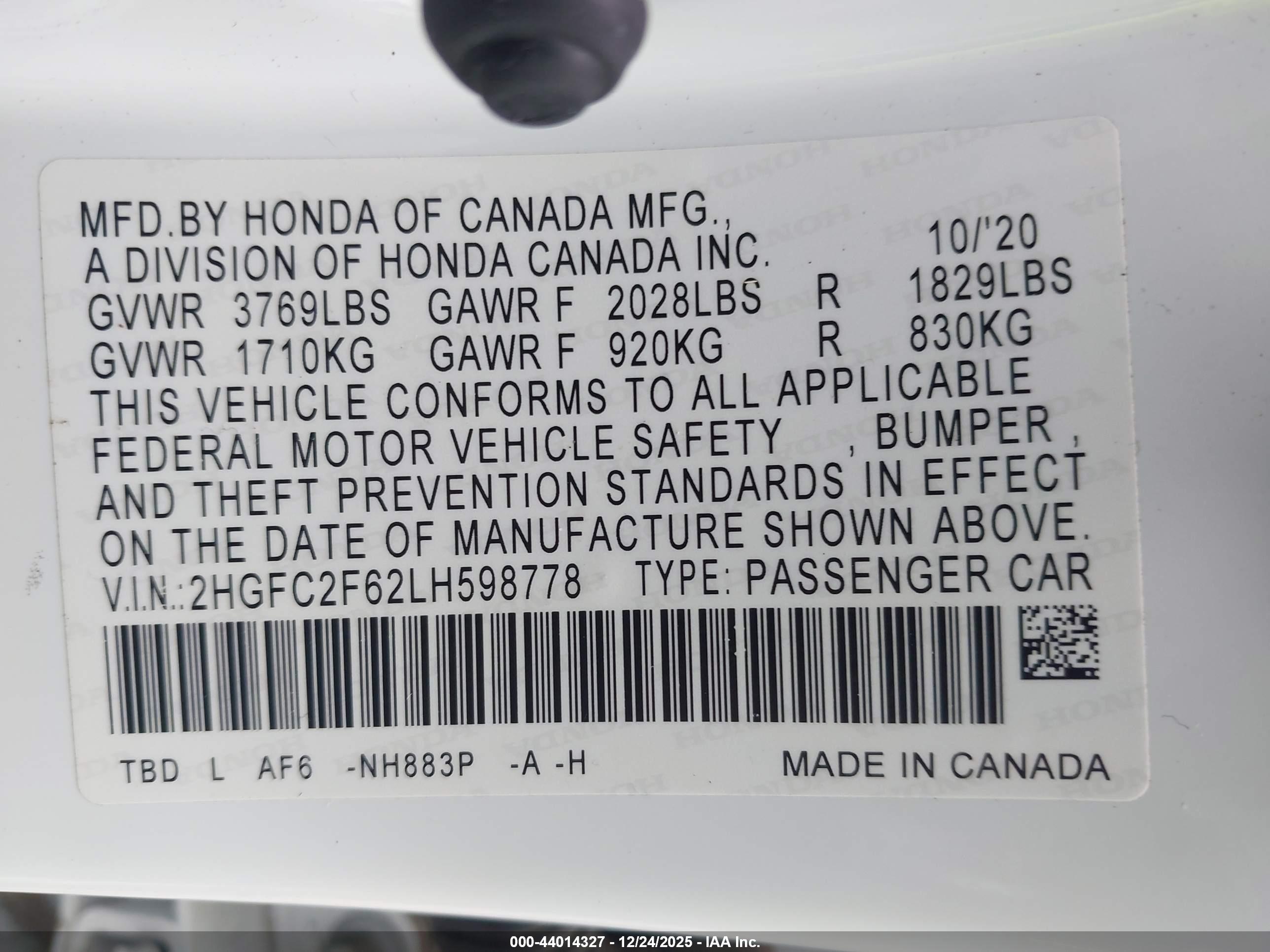 HONDA CIVIC image 9