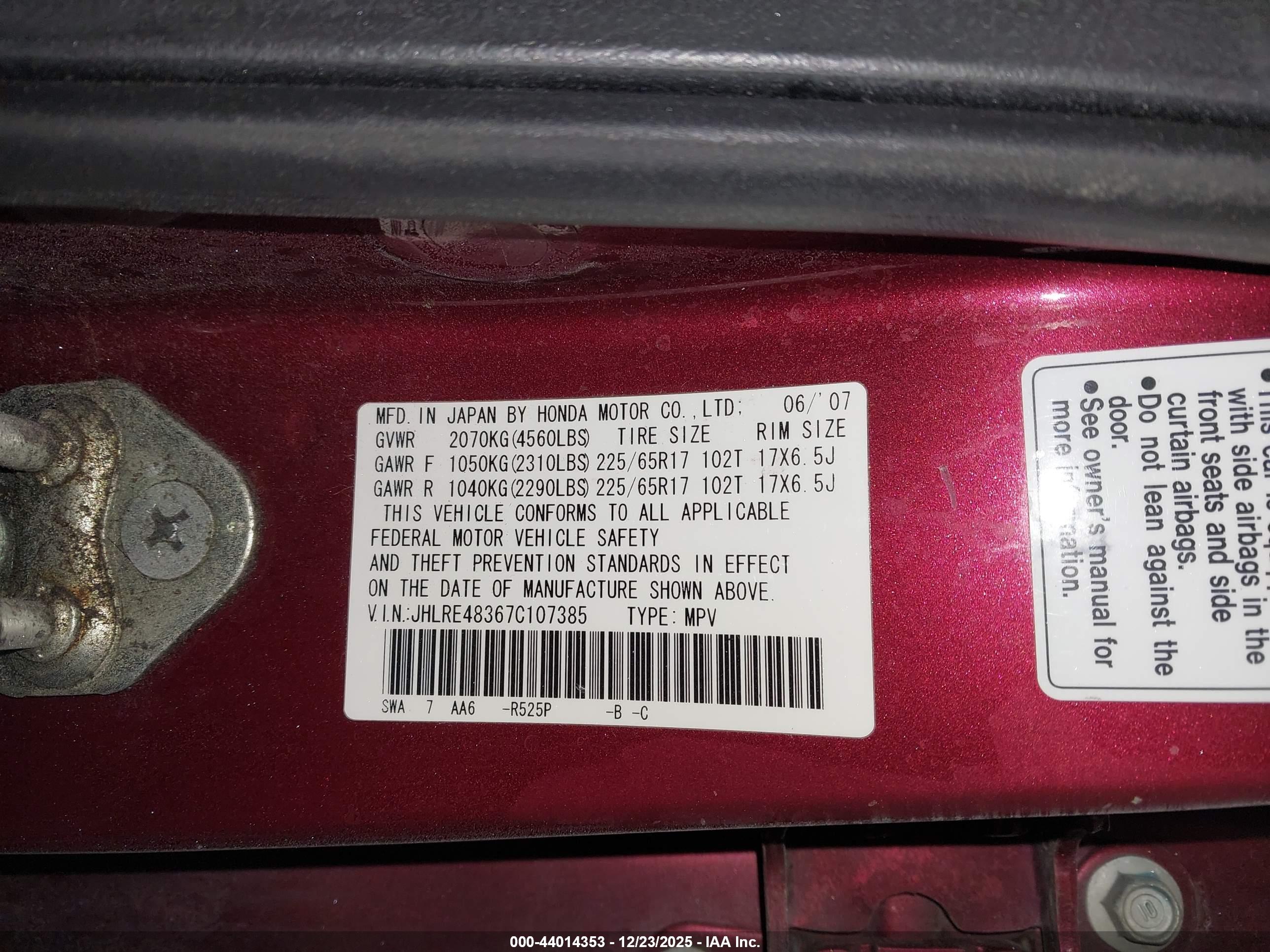 HONDA CR-V image 9