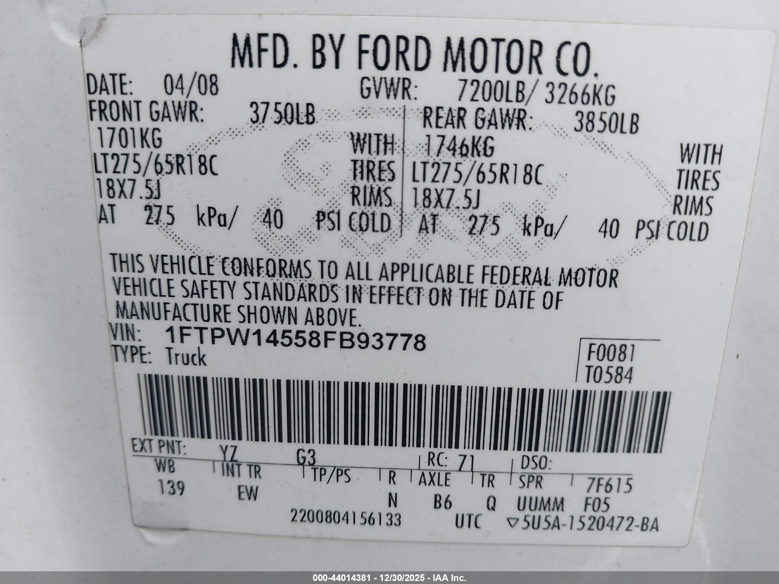 FORD F-150 image 9