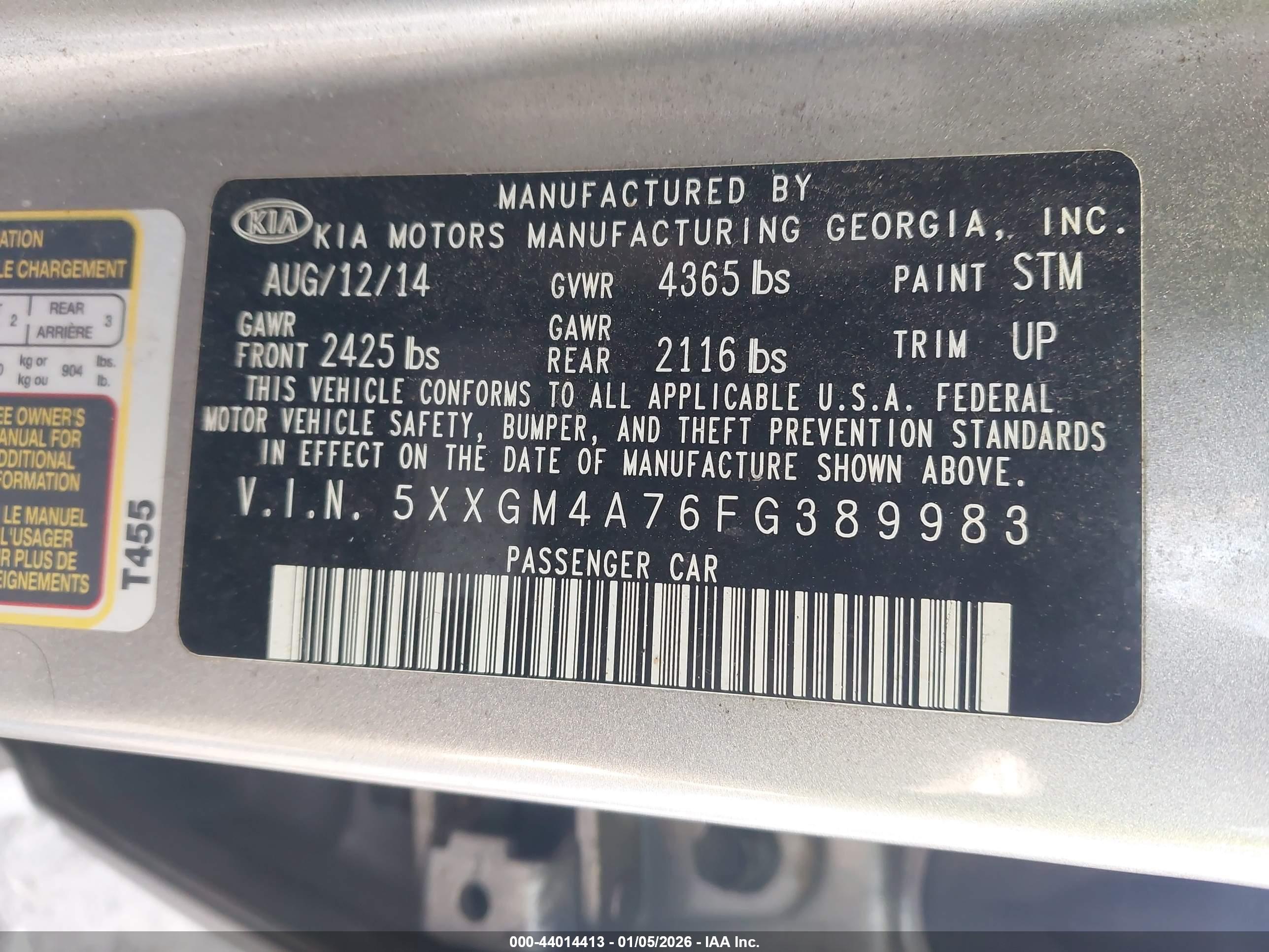 KIA OPTIMA image 9