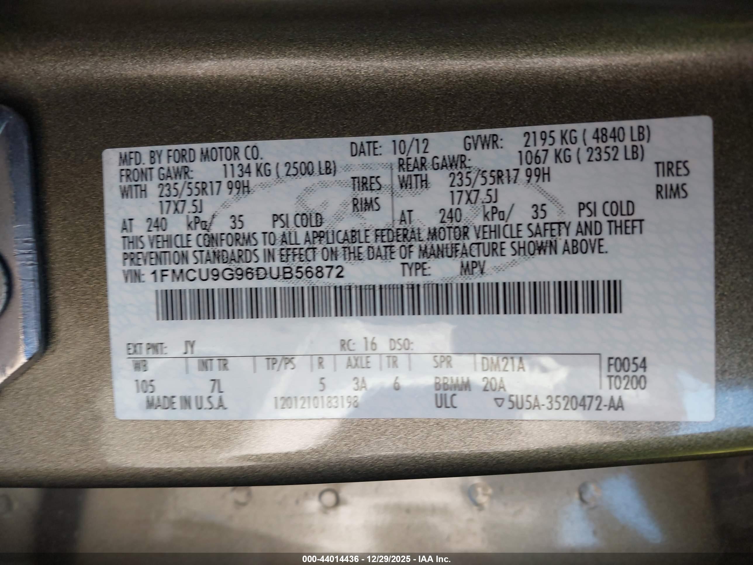 FORD ESCAPE image 9