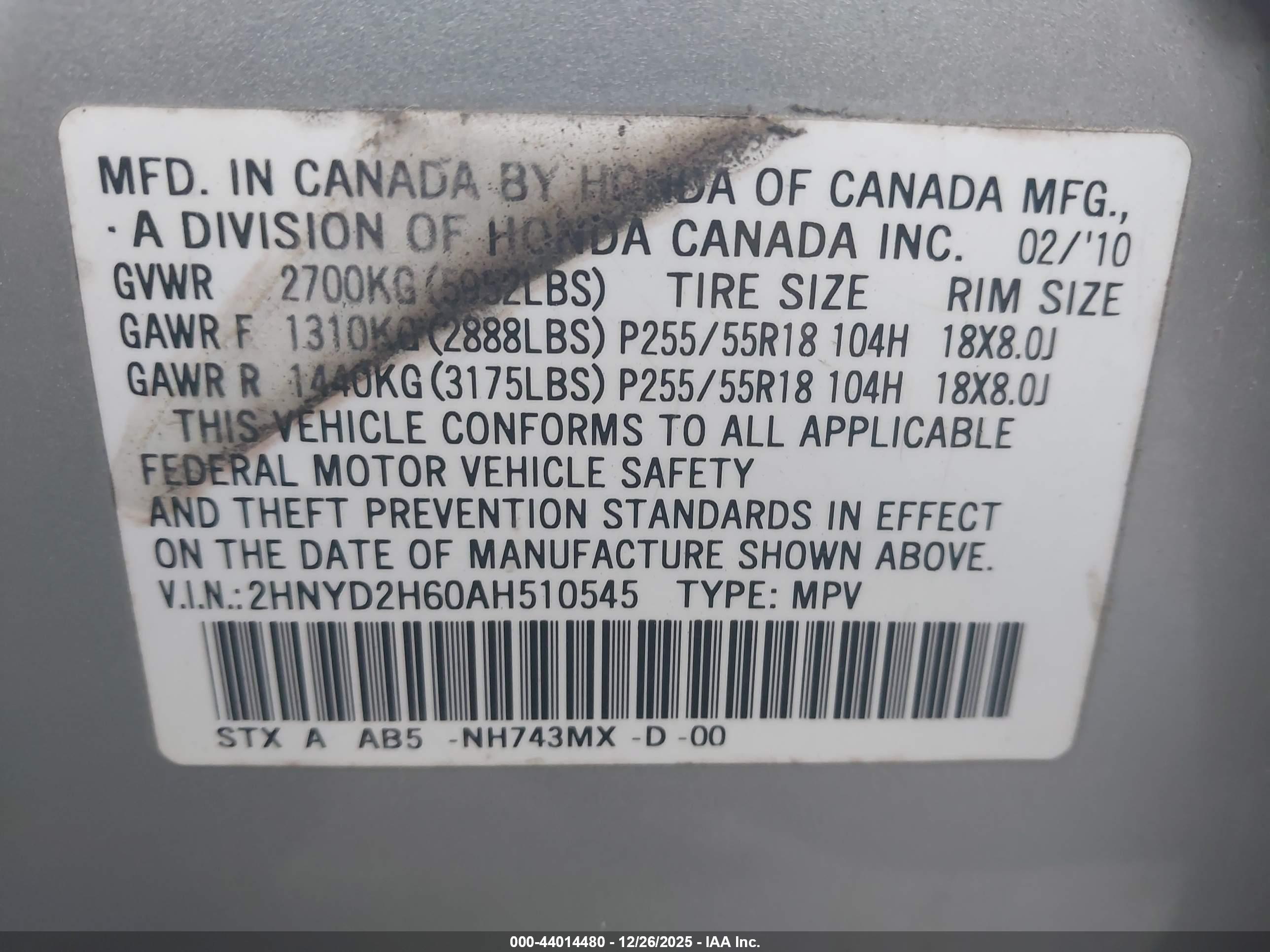 ACURA MDX image 9