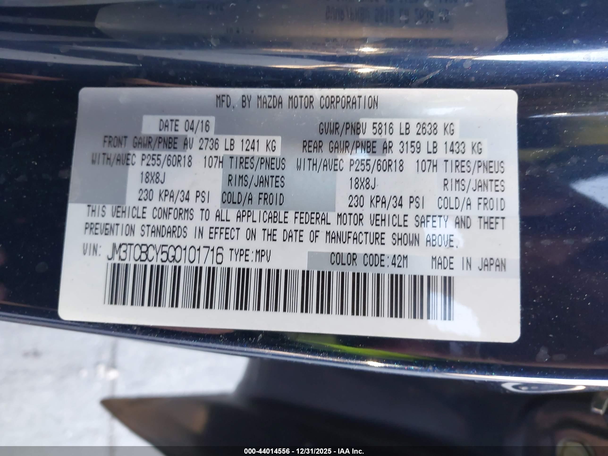 MAZDA CX-9 image 9