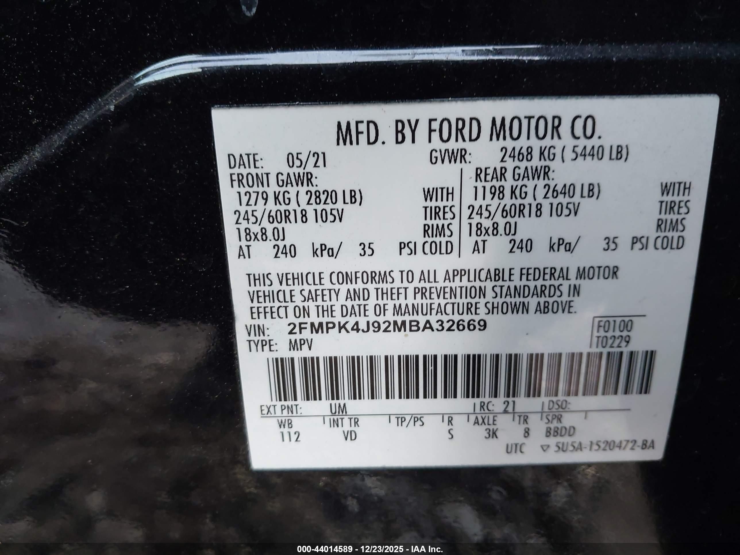 FORD EDGE image 9