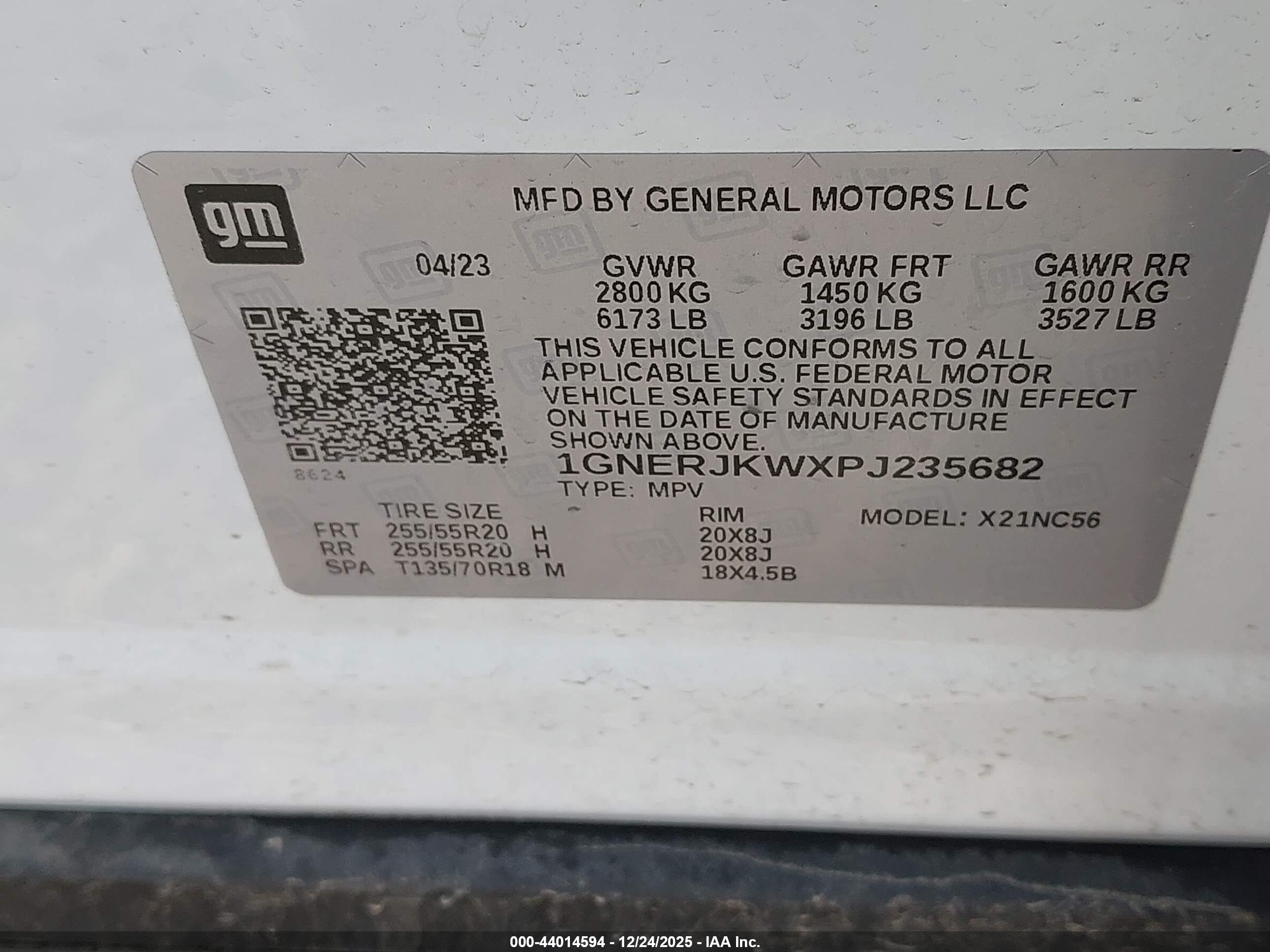 CHEVROLET TRAVERSE image 9