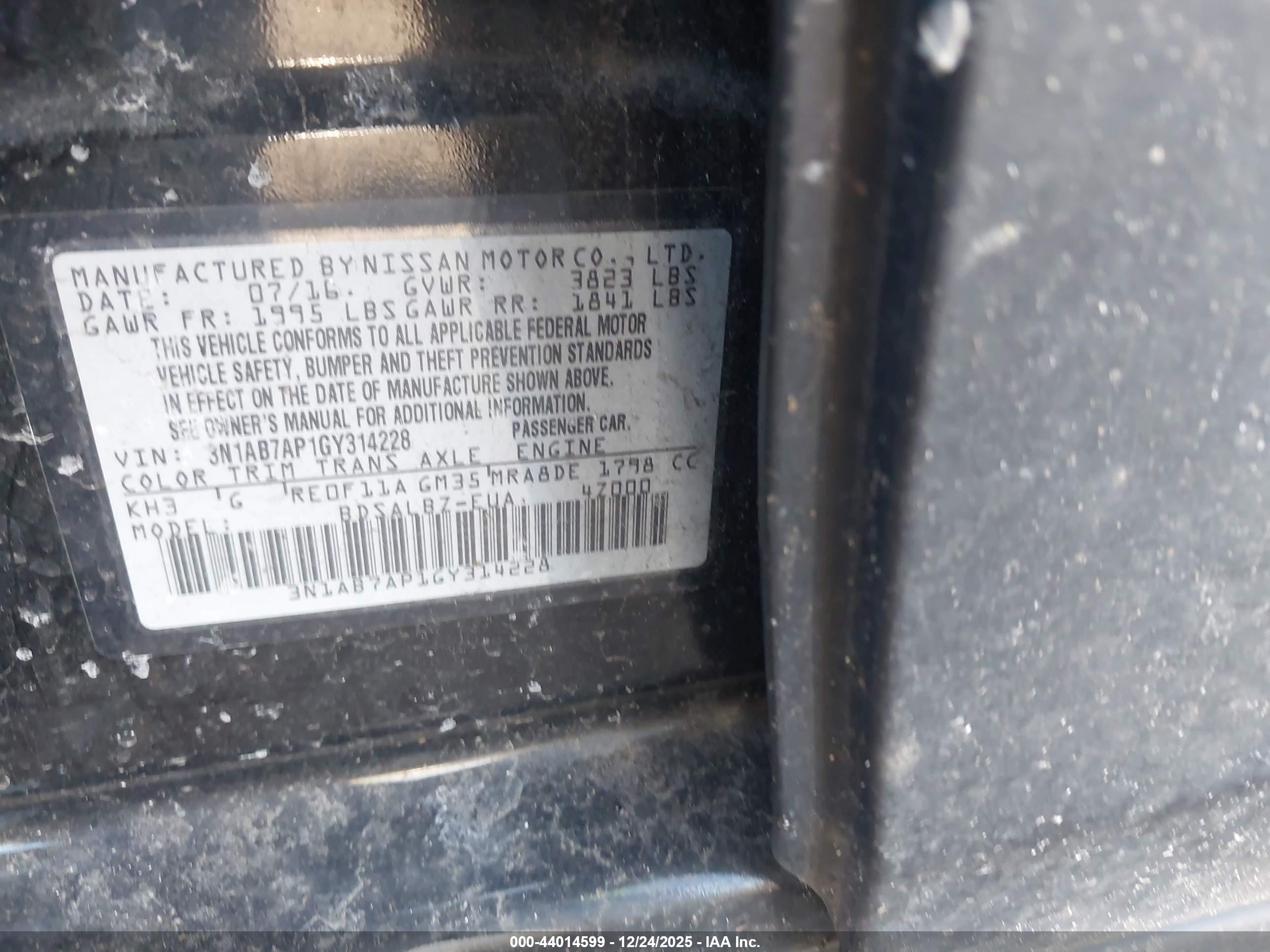 NISSAN SENTRA image 9