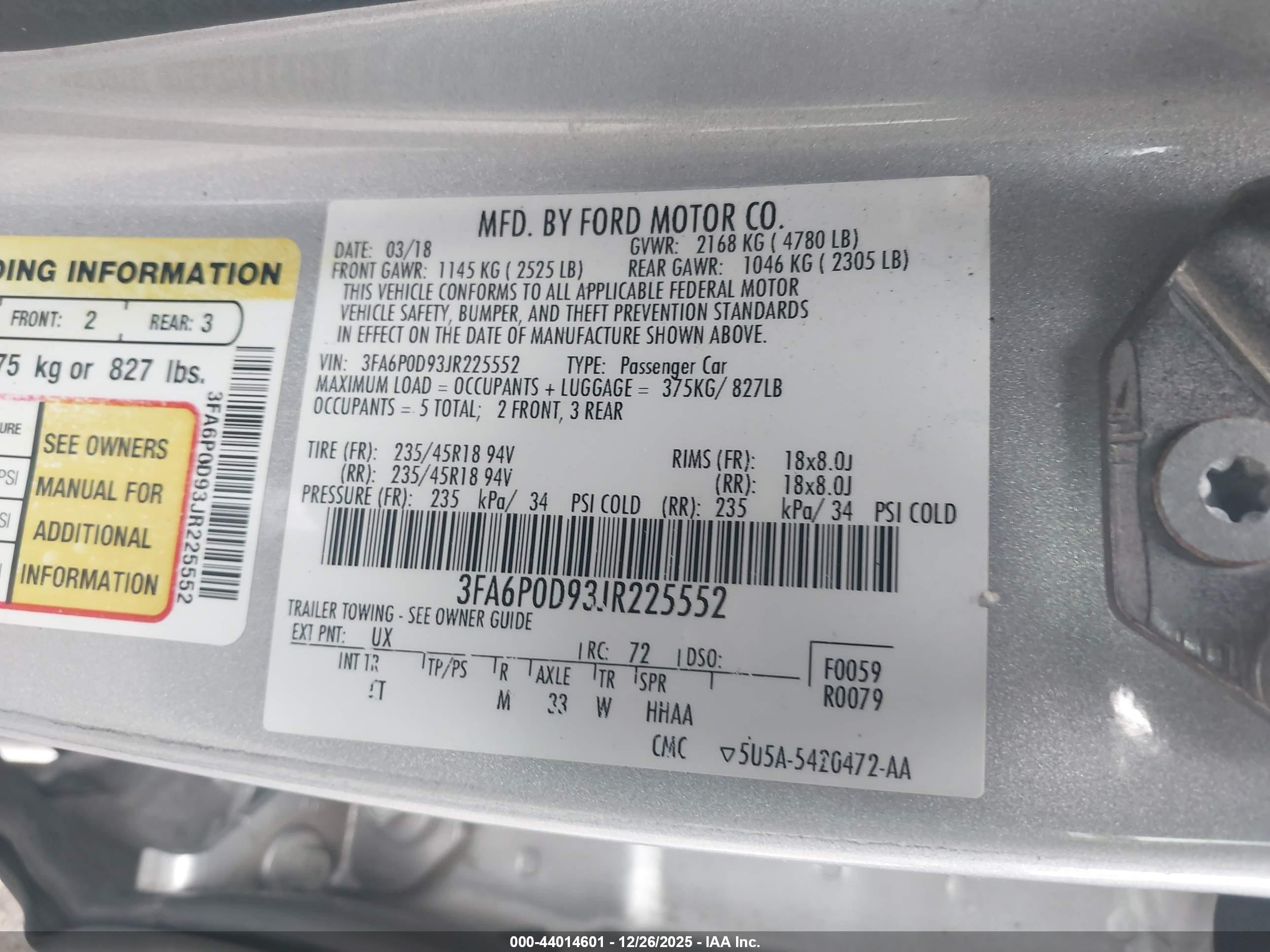 FORD FUSION image 9