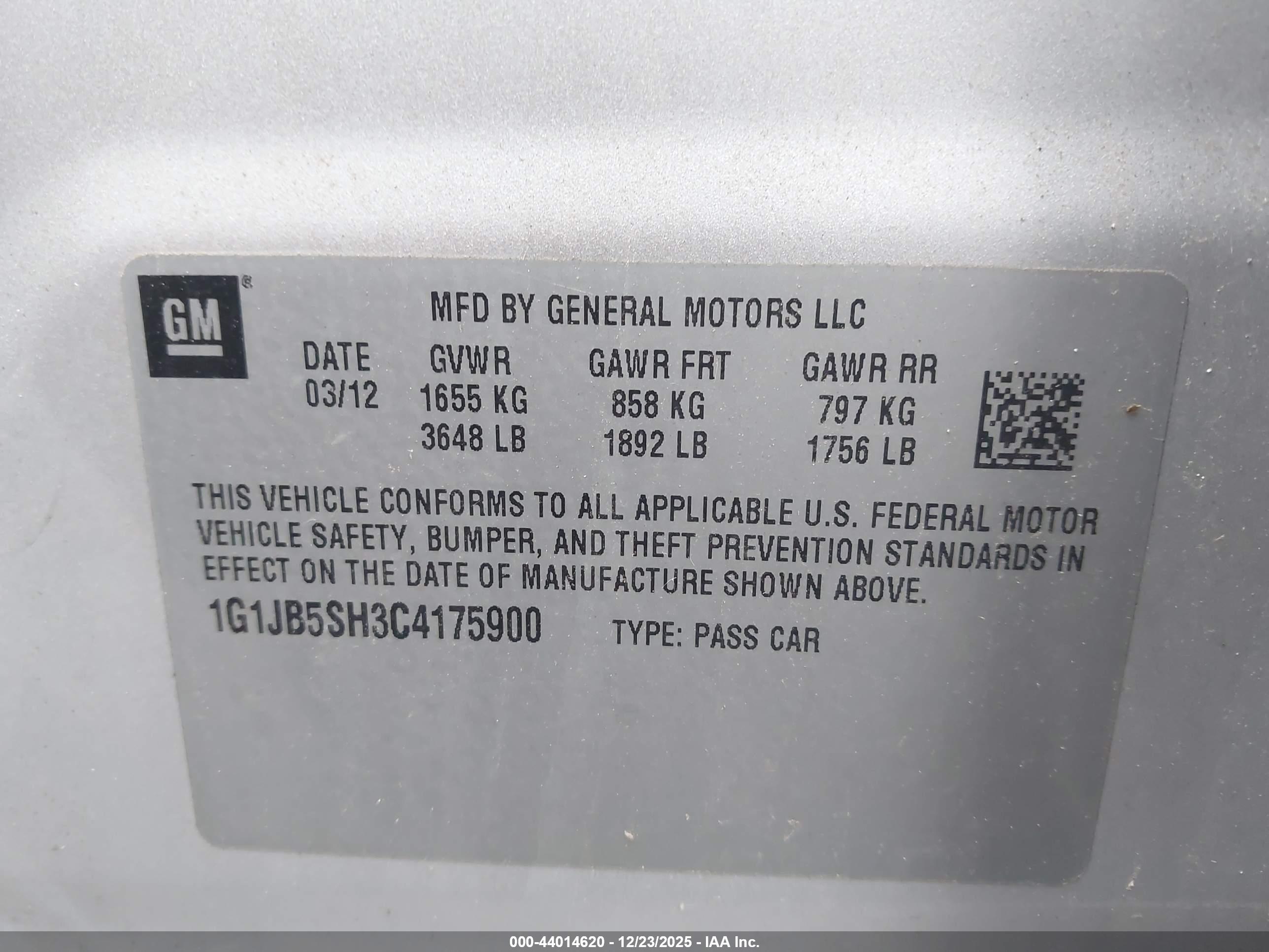 CHEVROLET SONIC image 9