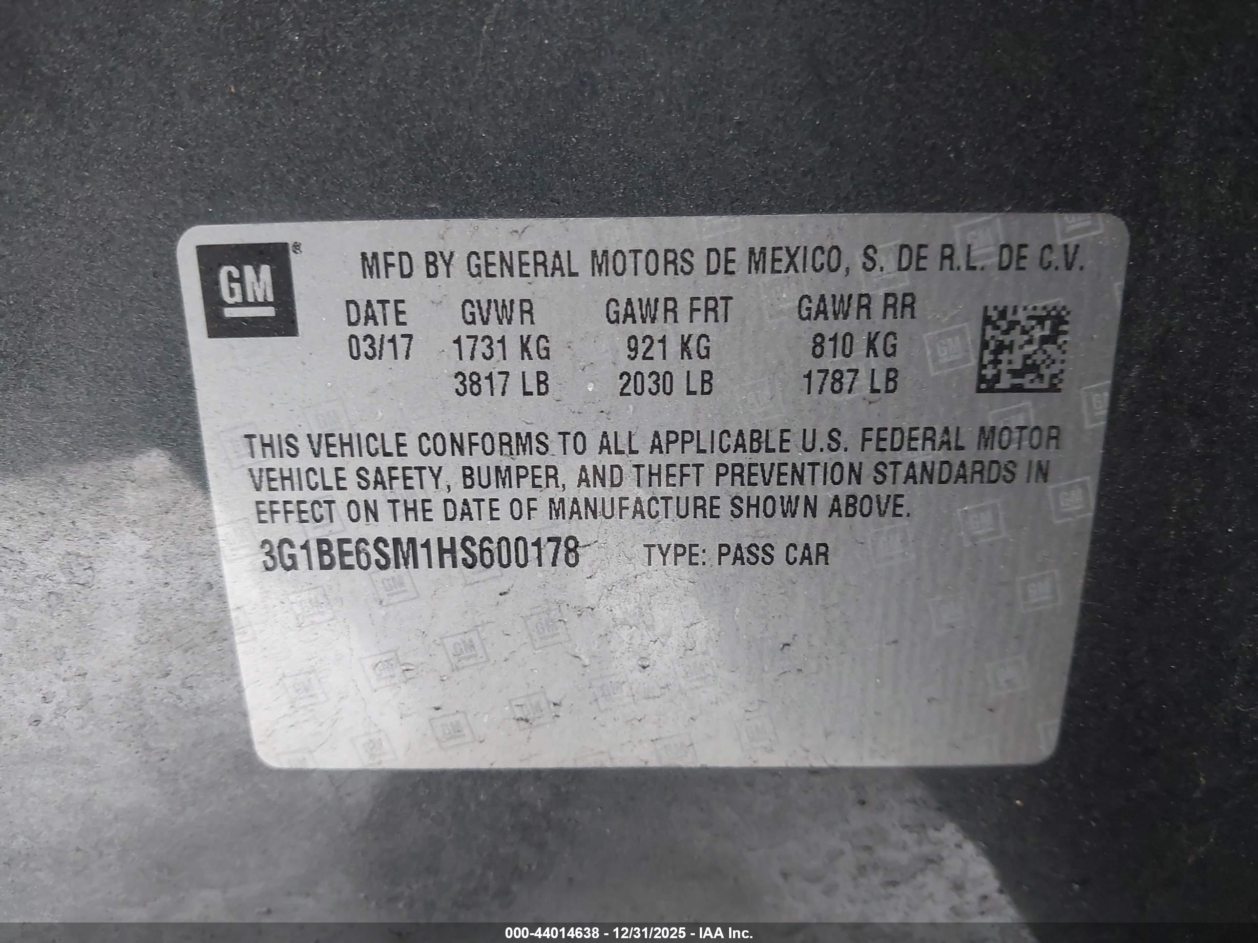 CHEVROLET CRUZE image 9