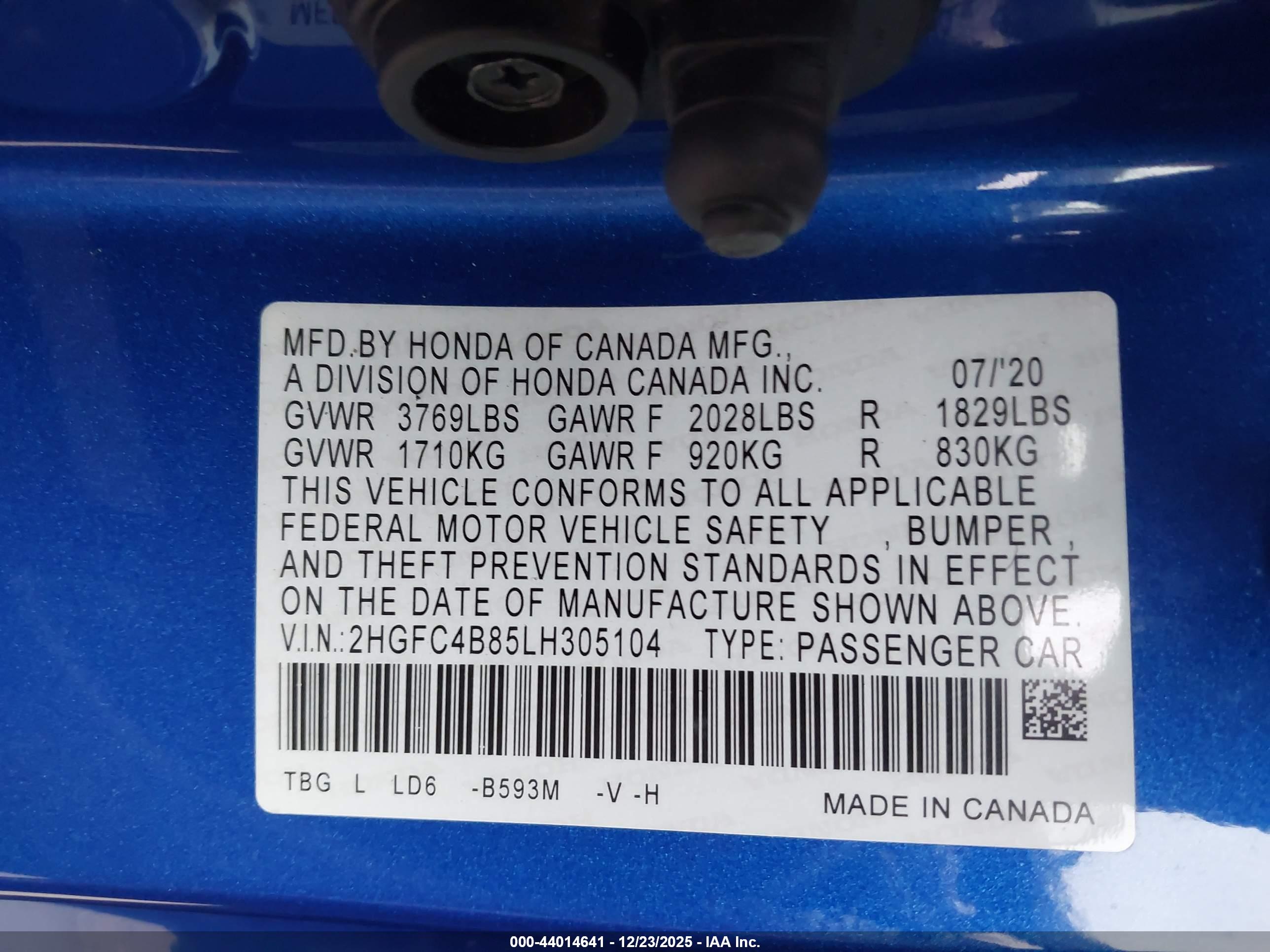 HONDA CIVIC image 9