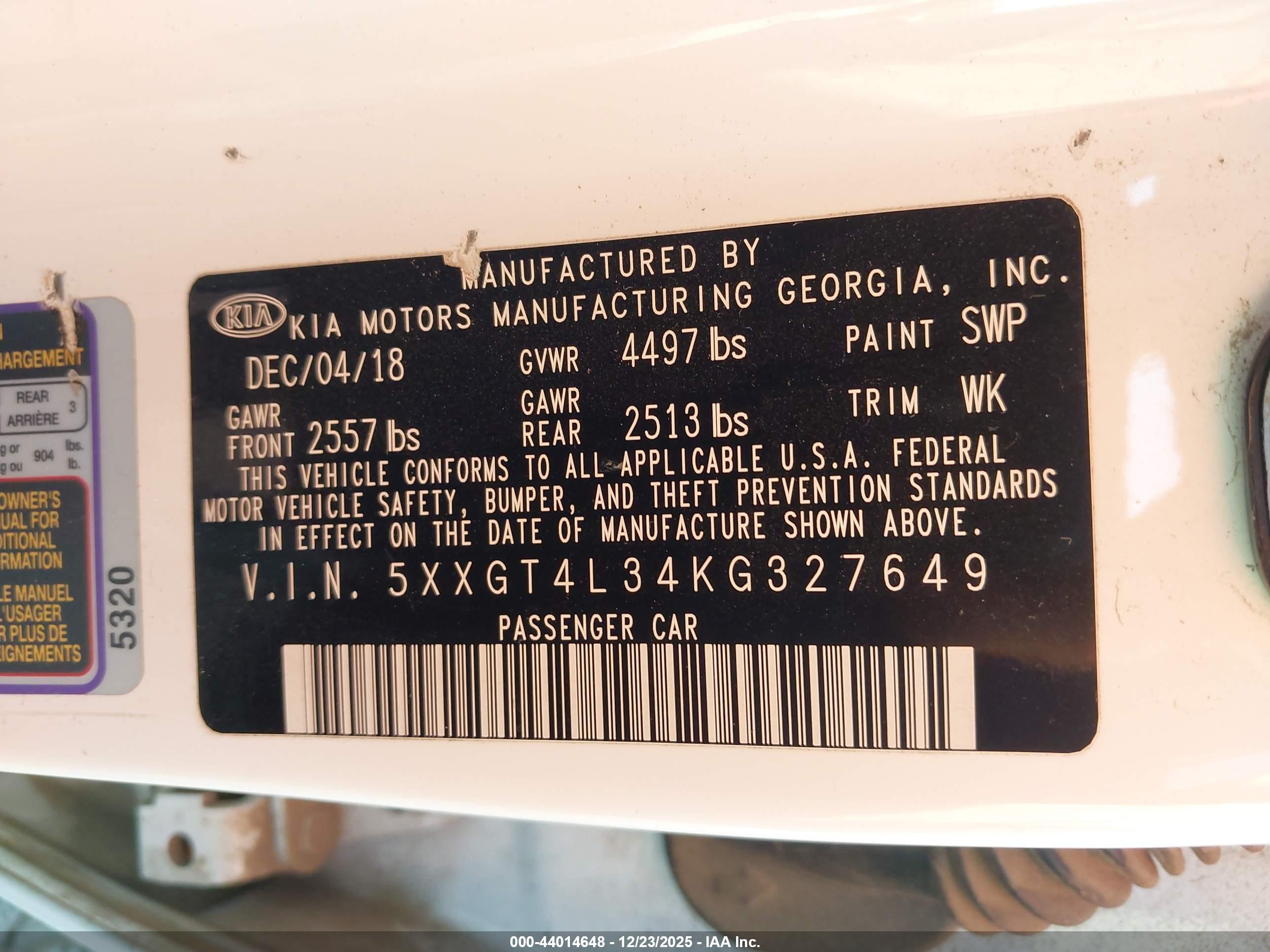 KIA OPTIMA image 9