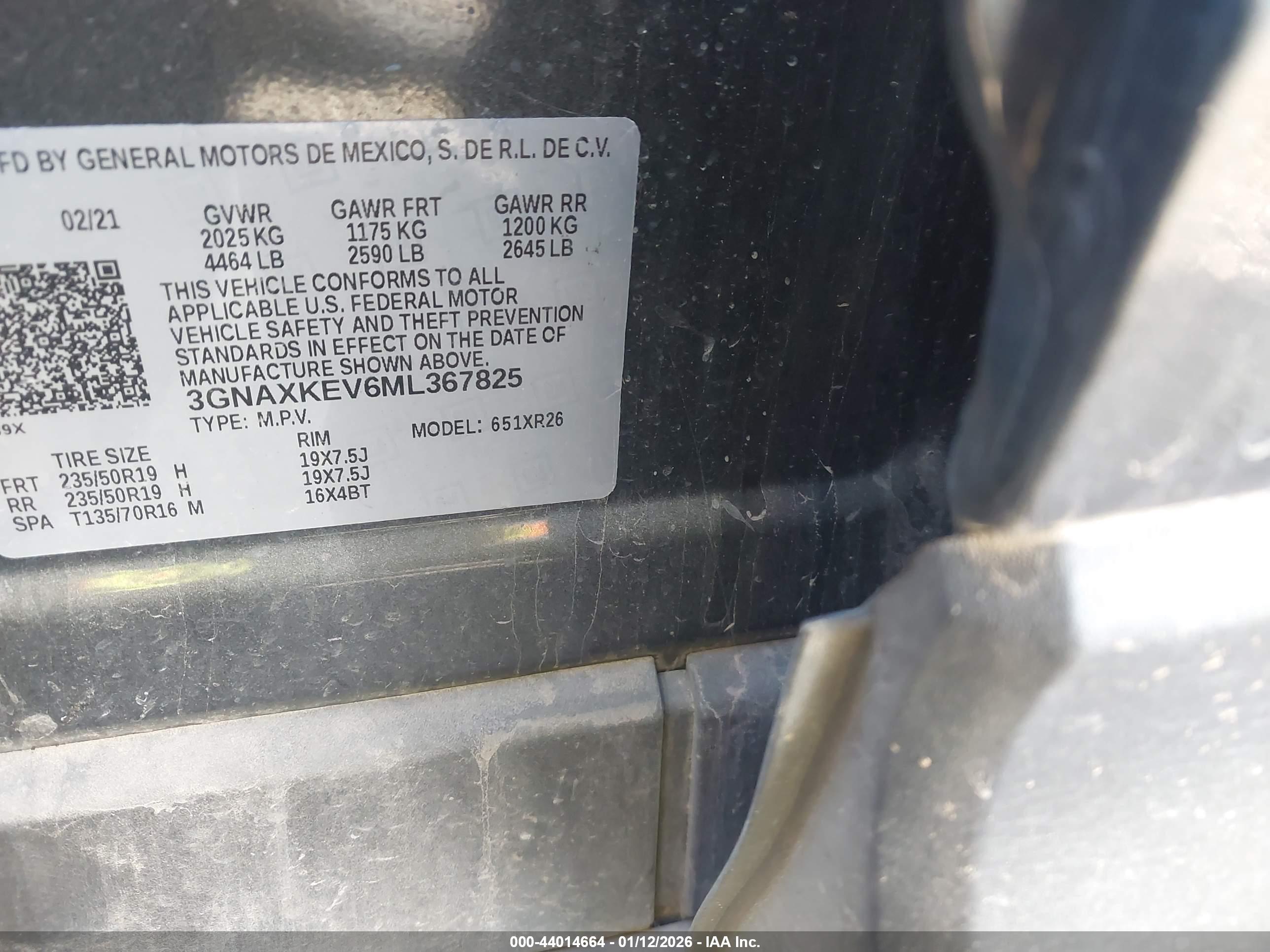 CHEVROLET EQUINOX image 9