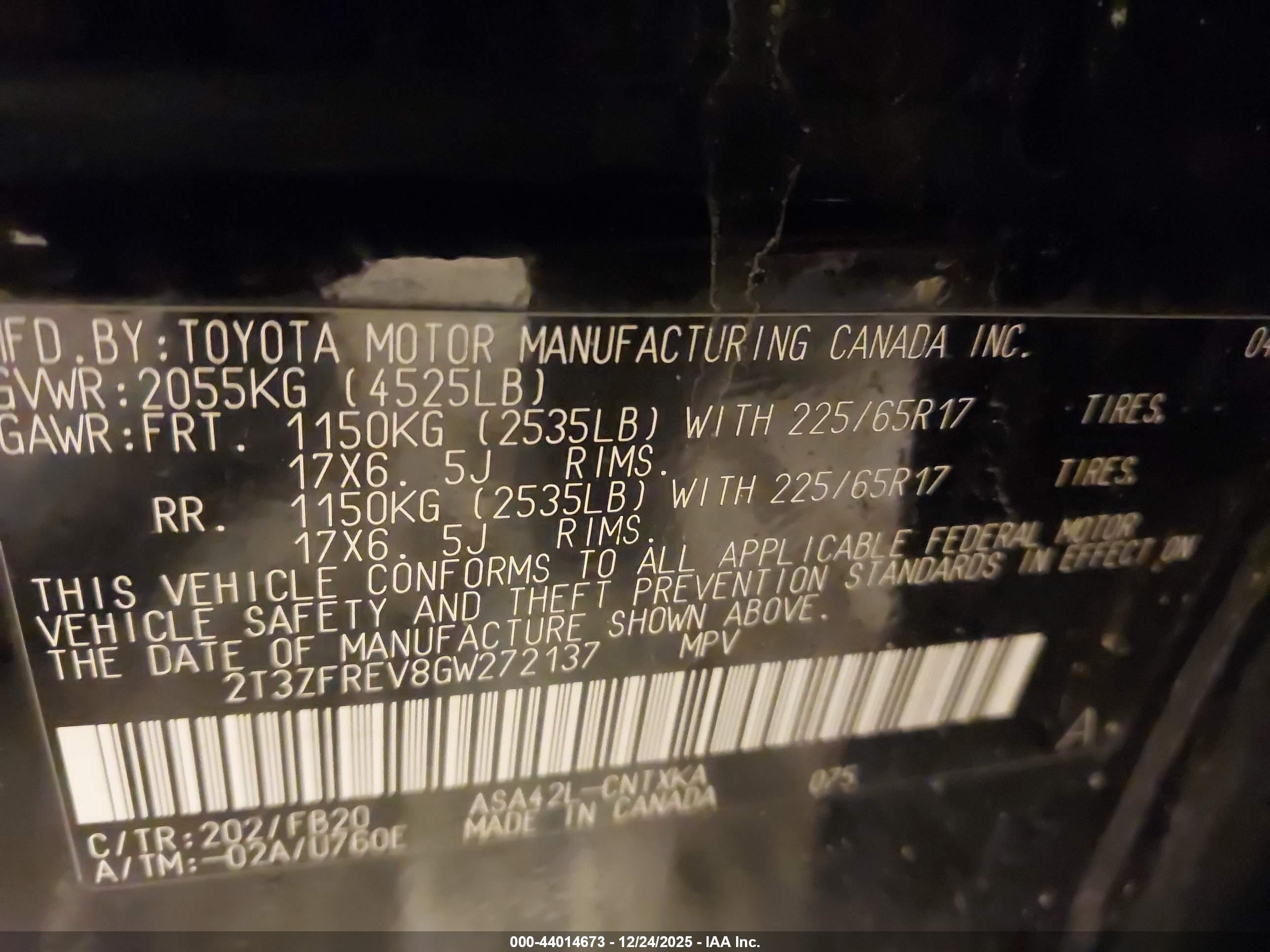 TOYOTA RAV4 image 9