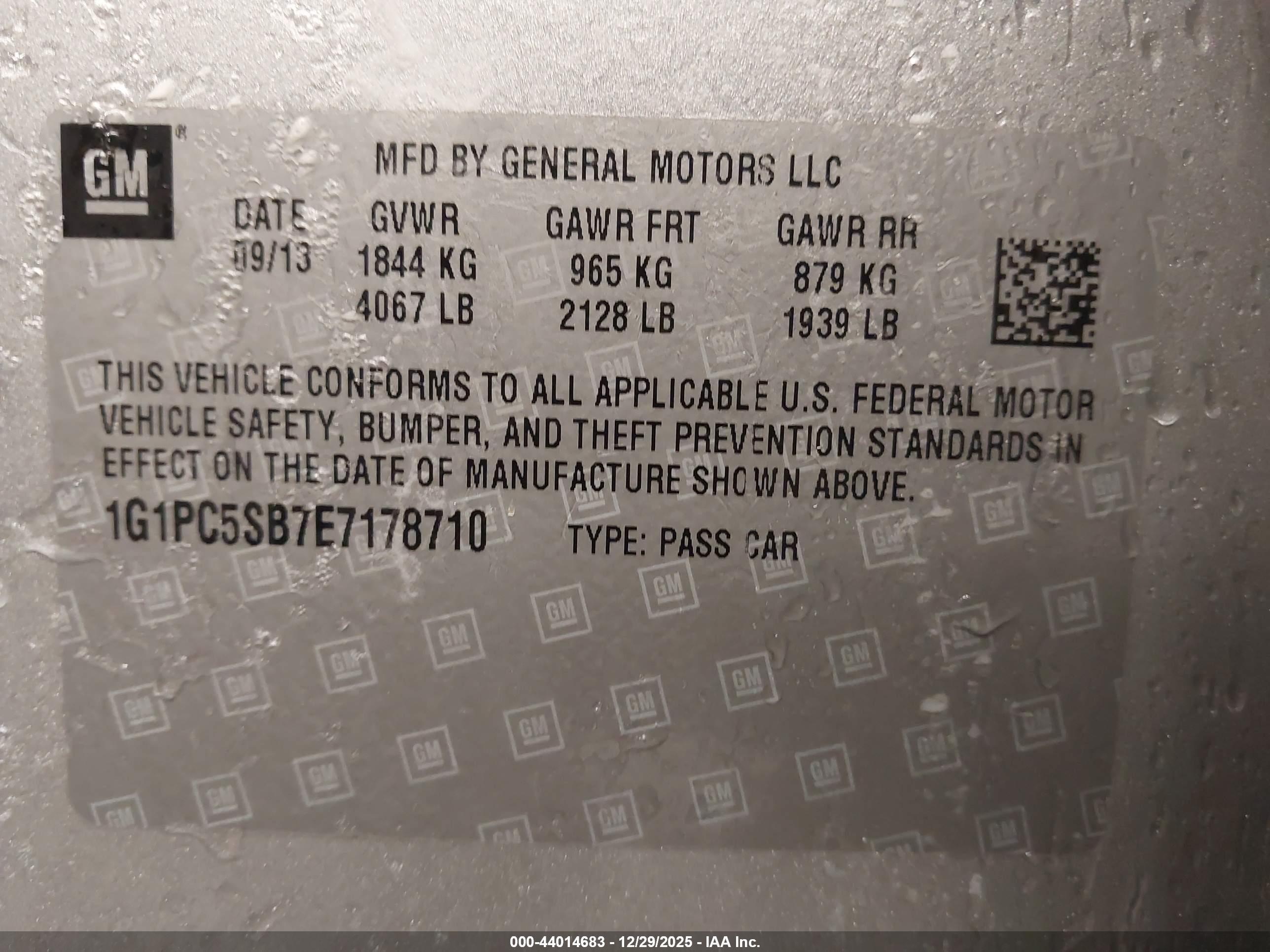 CHEVROLET CRUZE image 9
